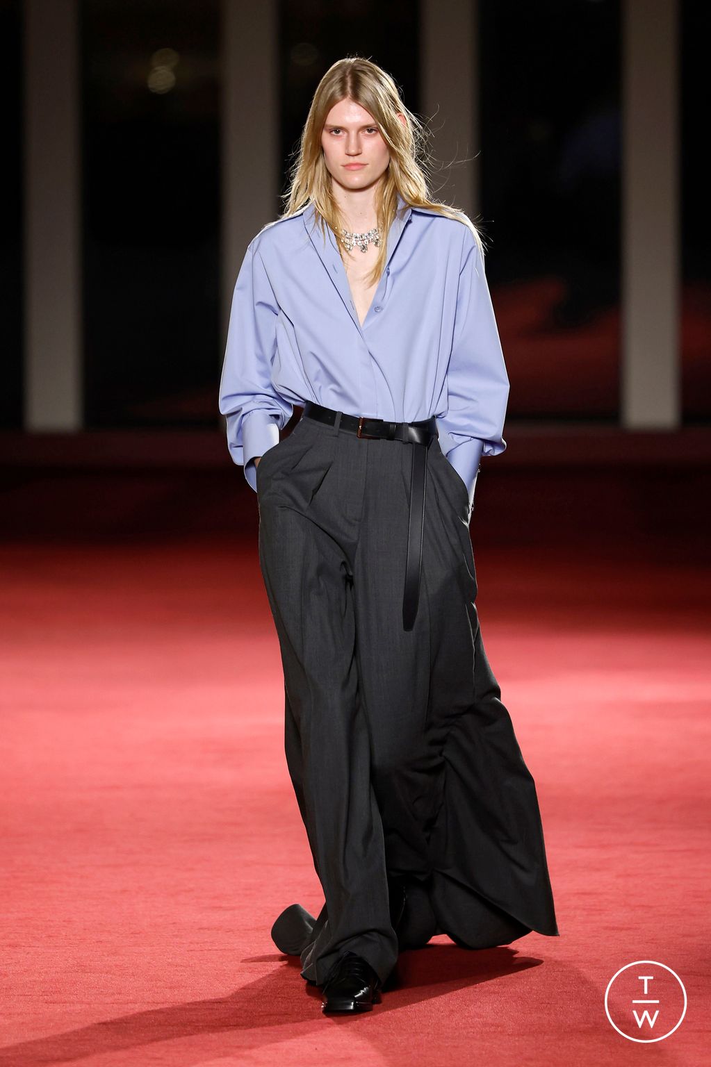 Fashion Week New York Fall/Winter 2026 look 18 from the Michael Kors Collection collection womenswear