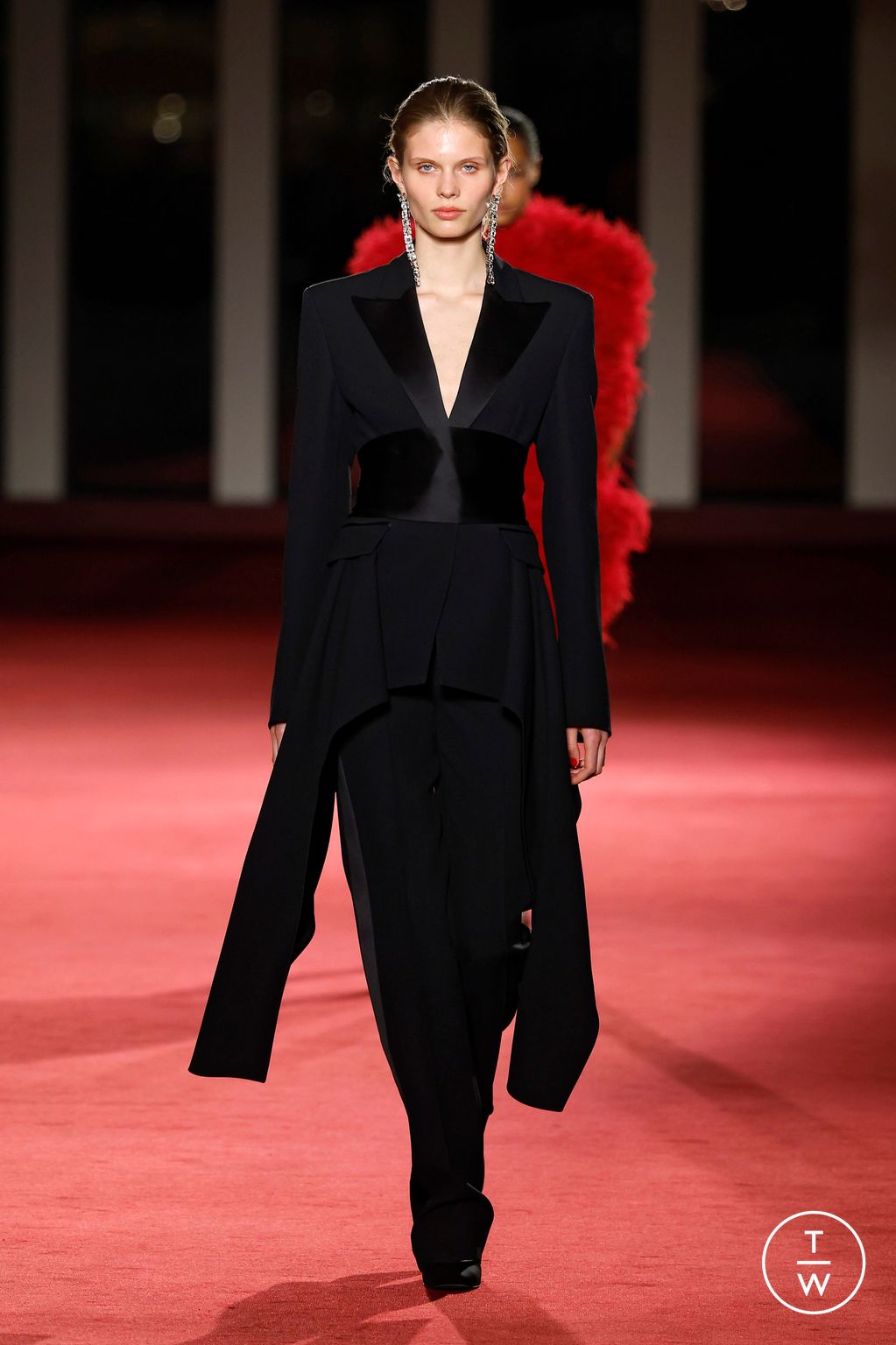 Fashion Week New York Fall/Winter 2026 look 49 from the Michael Kors Collection collection womenswear