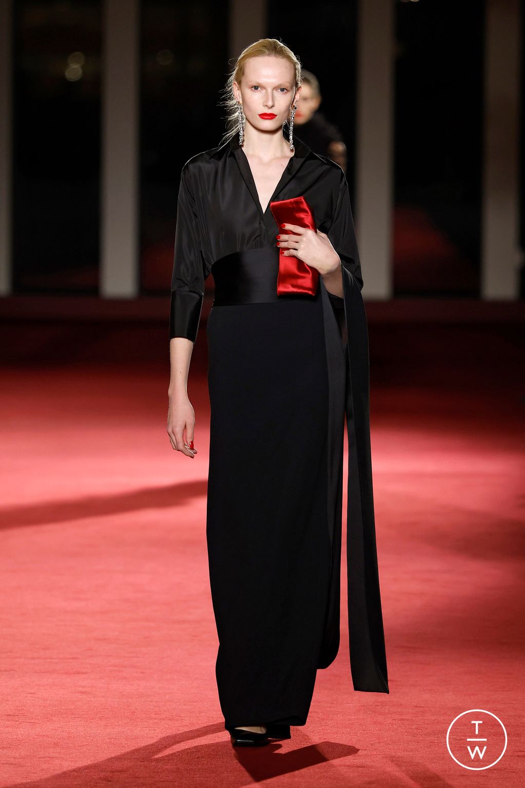 Fashion Week New York Fall/Winter 2026 look 55 from the Michael Kors Collection collection 女装