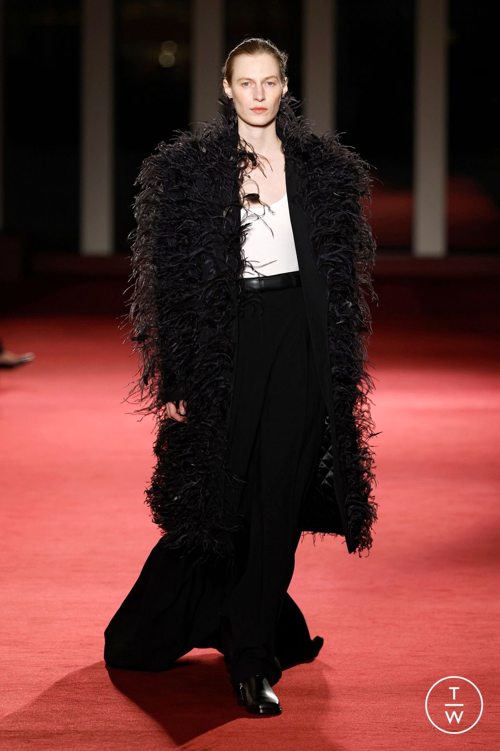 Fashion Week New York Fall/Winter 2026 look 62 from the Michael Kors Collection collection womenswear