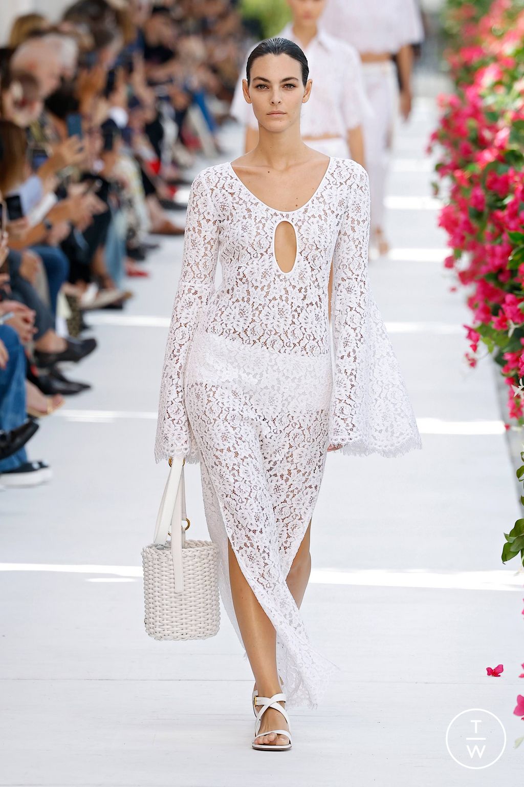 Fashion Week New York Spring/Summer 2024 look 1 from the Michael Kors Collection collection womenswear