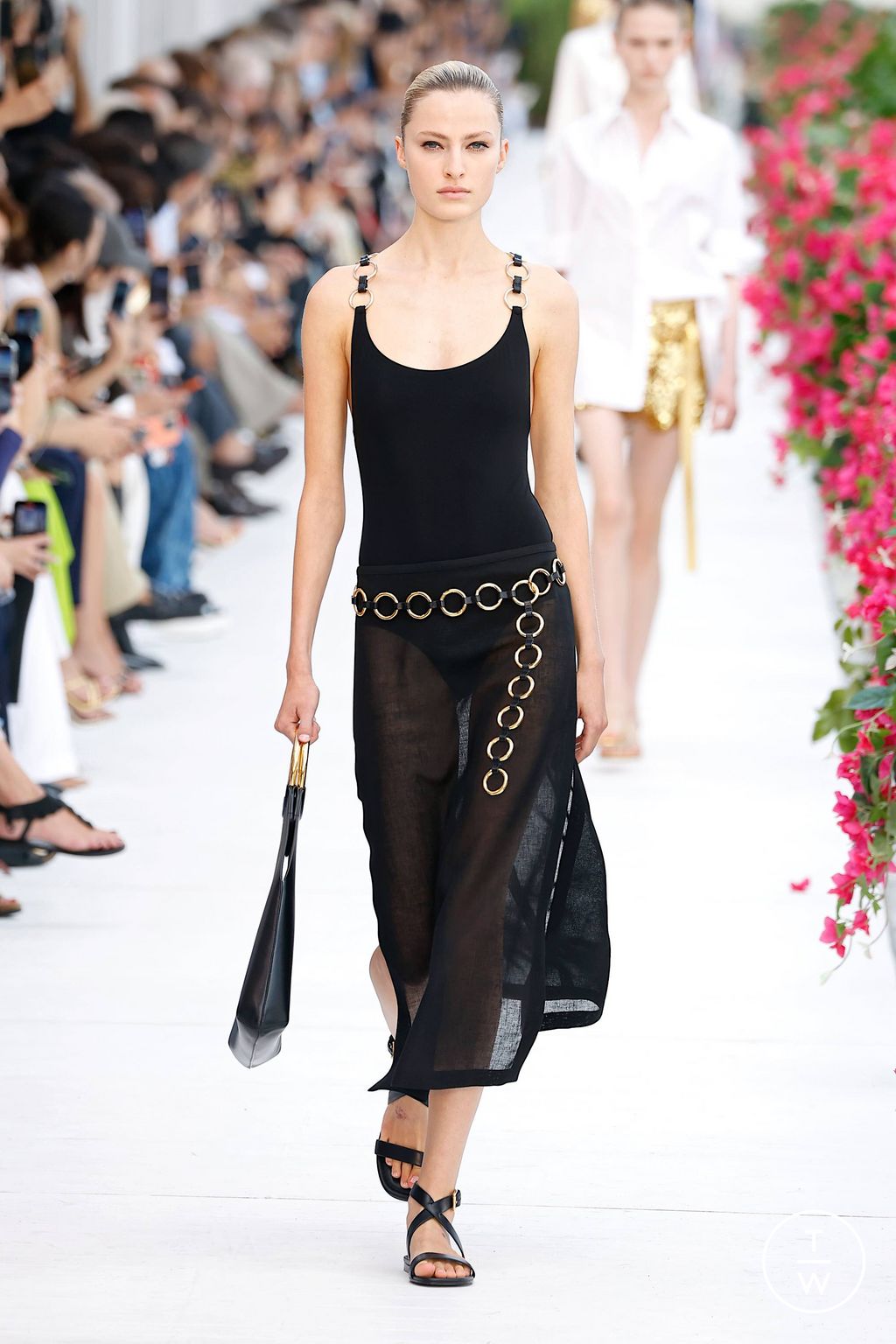 Fashion Week New York Spring/Summer 2024 look 6 from the Michael Kors Collection collection womenswear