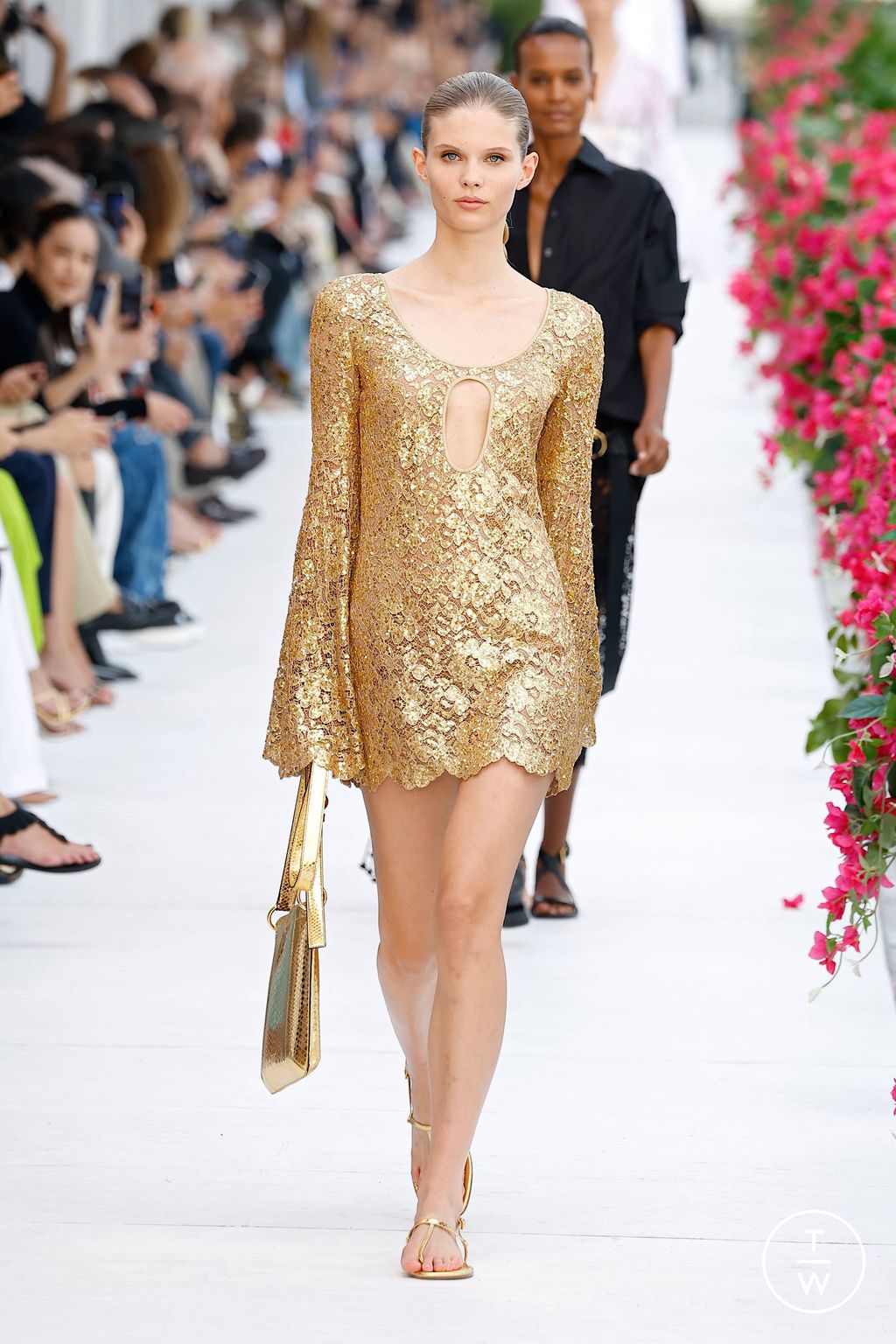 Fashion Week New York Spring/Summer 2024 look 9 de la collection Michael Kors Collection womenswear
