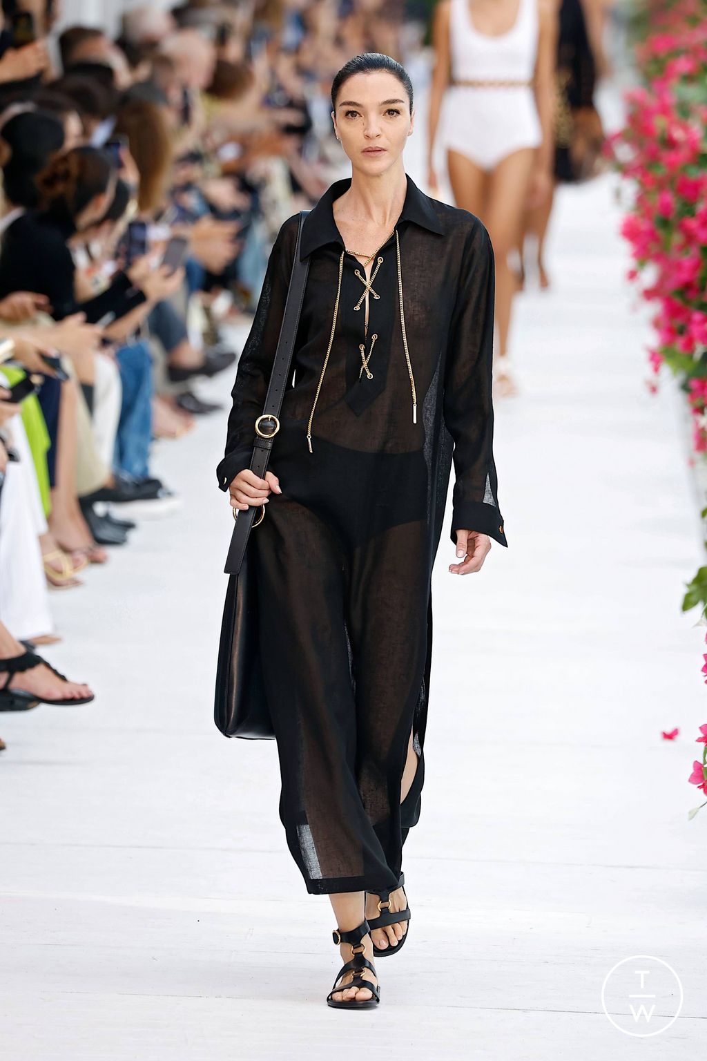 Fashion Week New York Spring/Summer 2024 look 13 from the Michael Kors Collection collection womenswear
