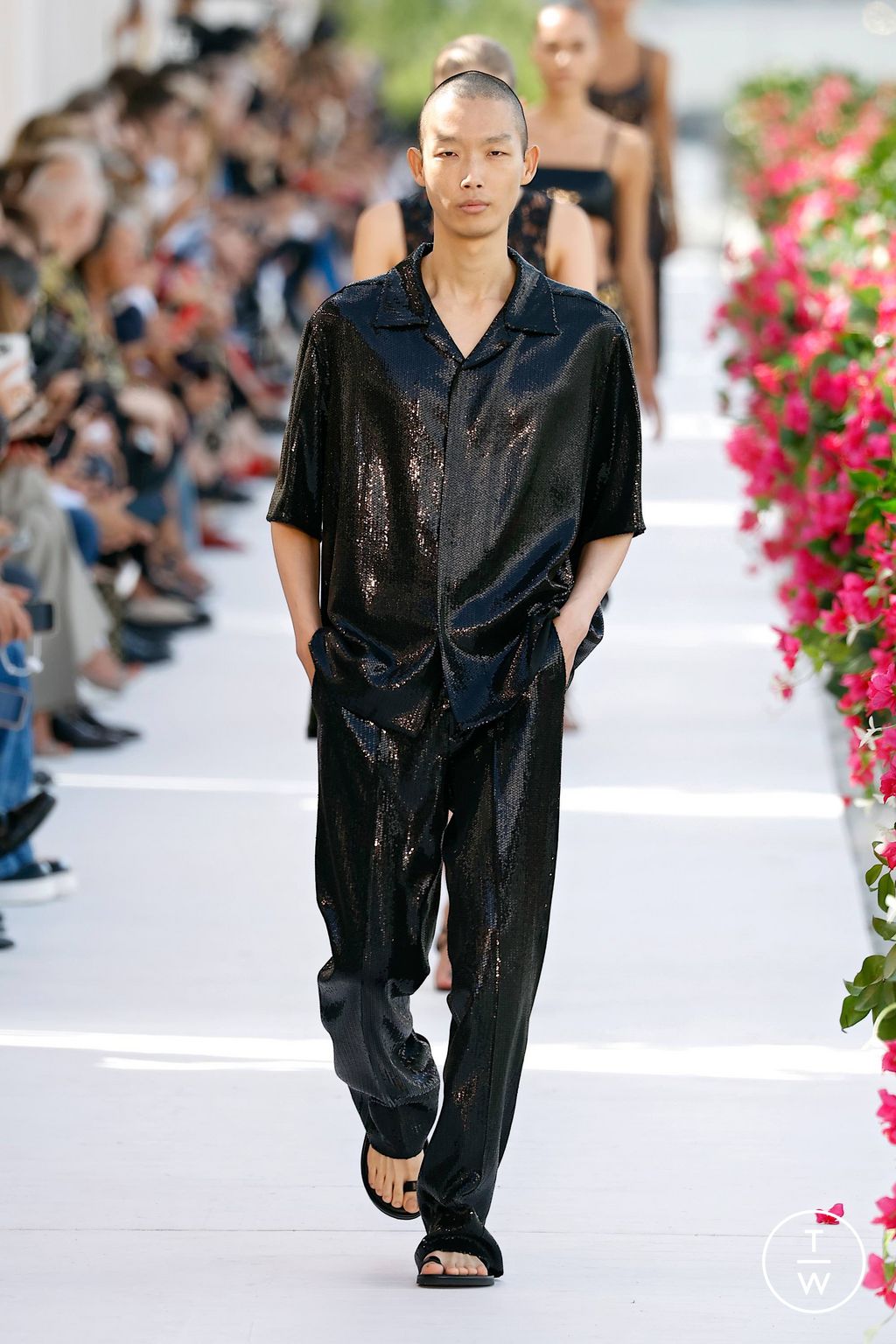 Fashion Week New York Spring/Summer 2024 look 56 from the Michael Kors Collection collection womenswear
