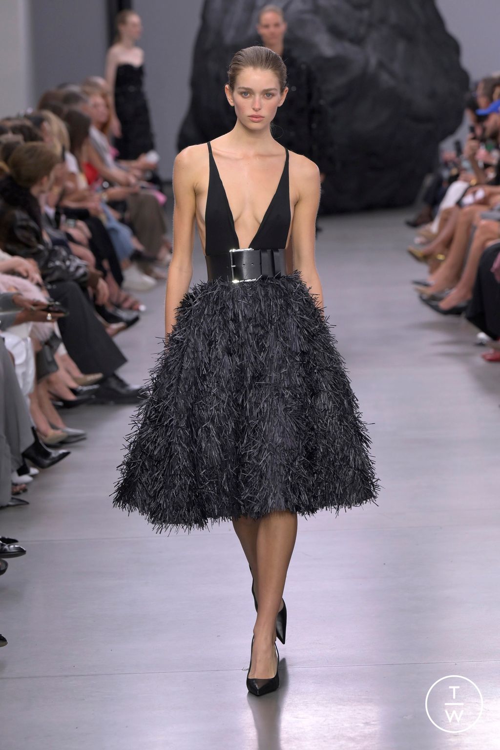 Fashion Week New York Spring-Summer 2025 look 61 from the Michael Kors Collection collection womenswear
