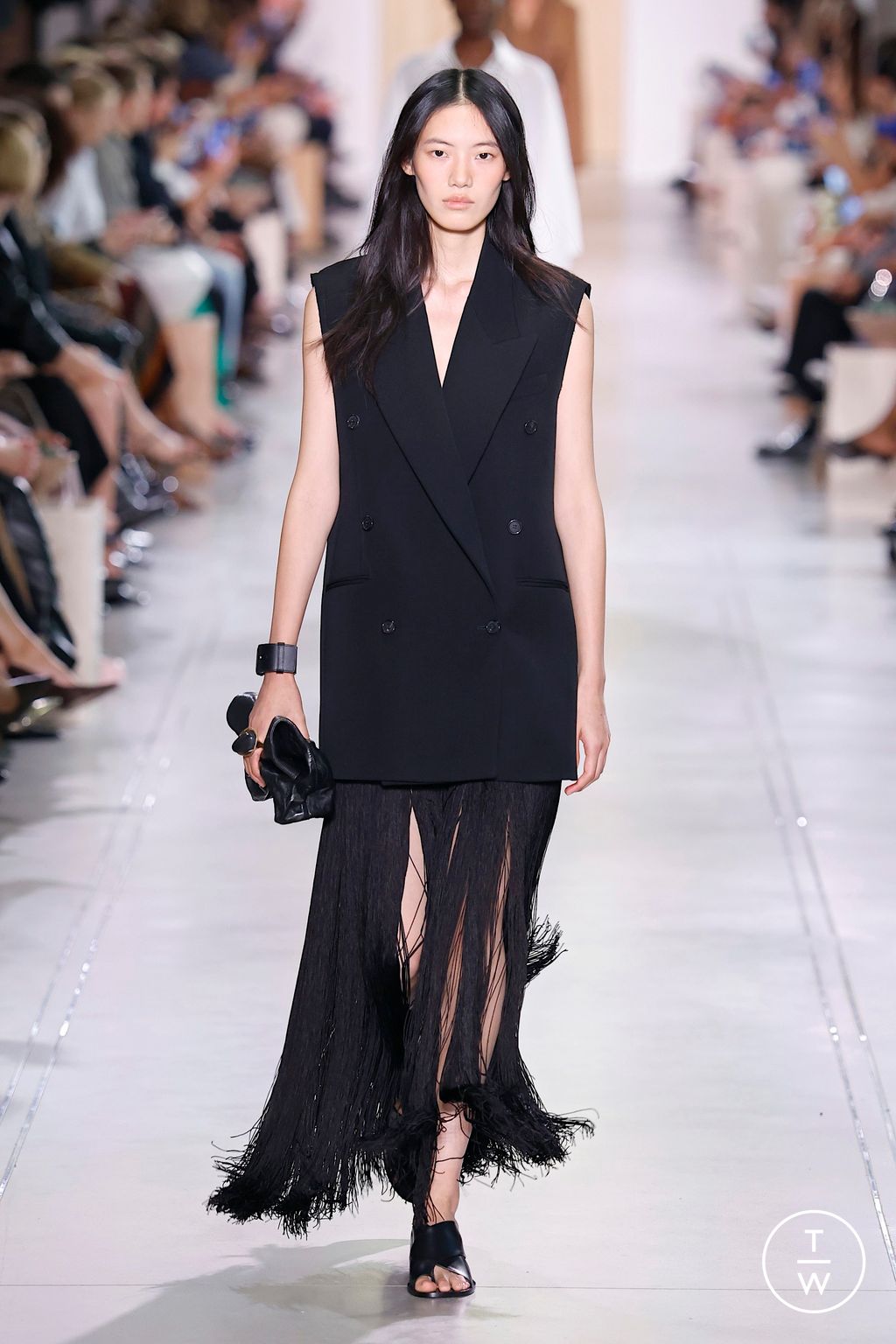 Fashion Week New York Spring/Summer 2026 look 7 from the Michael Kors Collection collection womenswear