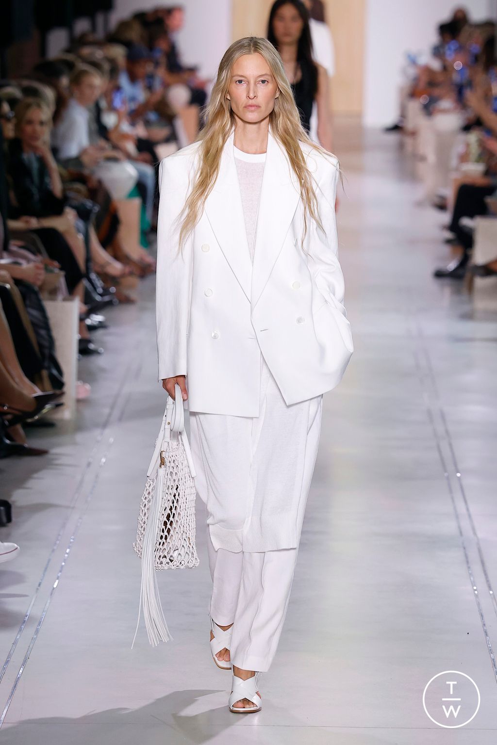 Fashion Week New York Spring/Summer 2026 look 11 from the Michael Kors Collection collection womenswear