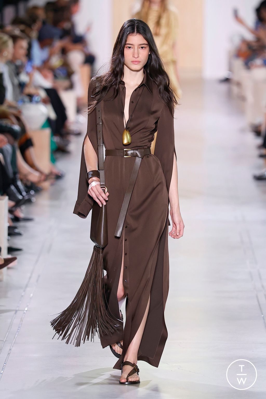 Fashion Week New York Spring/Summer 2026 look 47 from the Michael Kors Collection collection womenswear