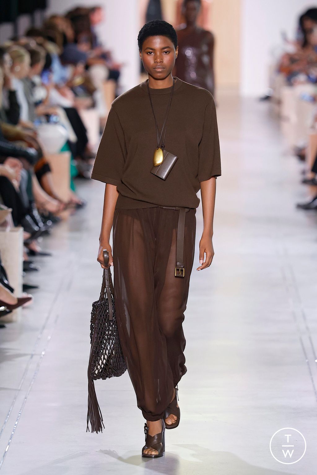 Fashion Week New York Spring/Summer 2026 look 50 from the Michael Kors Collection collection womenswear
