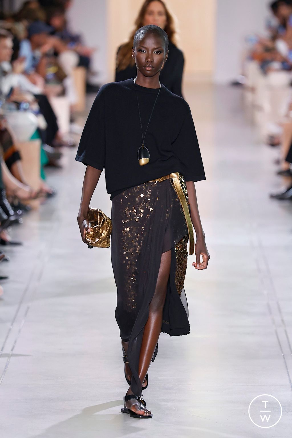 Fashion Week New York Spring/Summer 2026 look 55 de la collection Michael Kors Collection womenswear