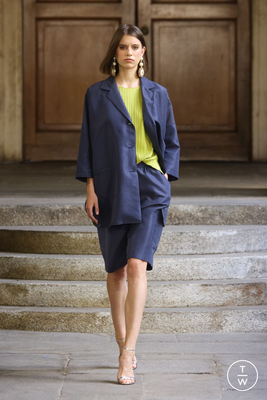 Fashion Week Milan Spring/Summer 2024 look 5 from the Martino Midali collection womenswear