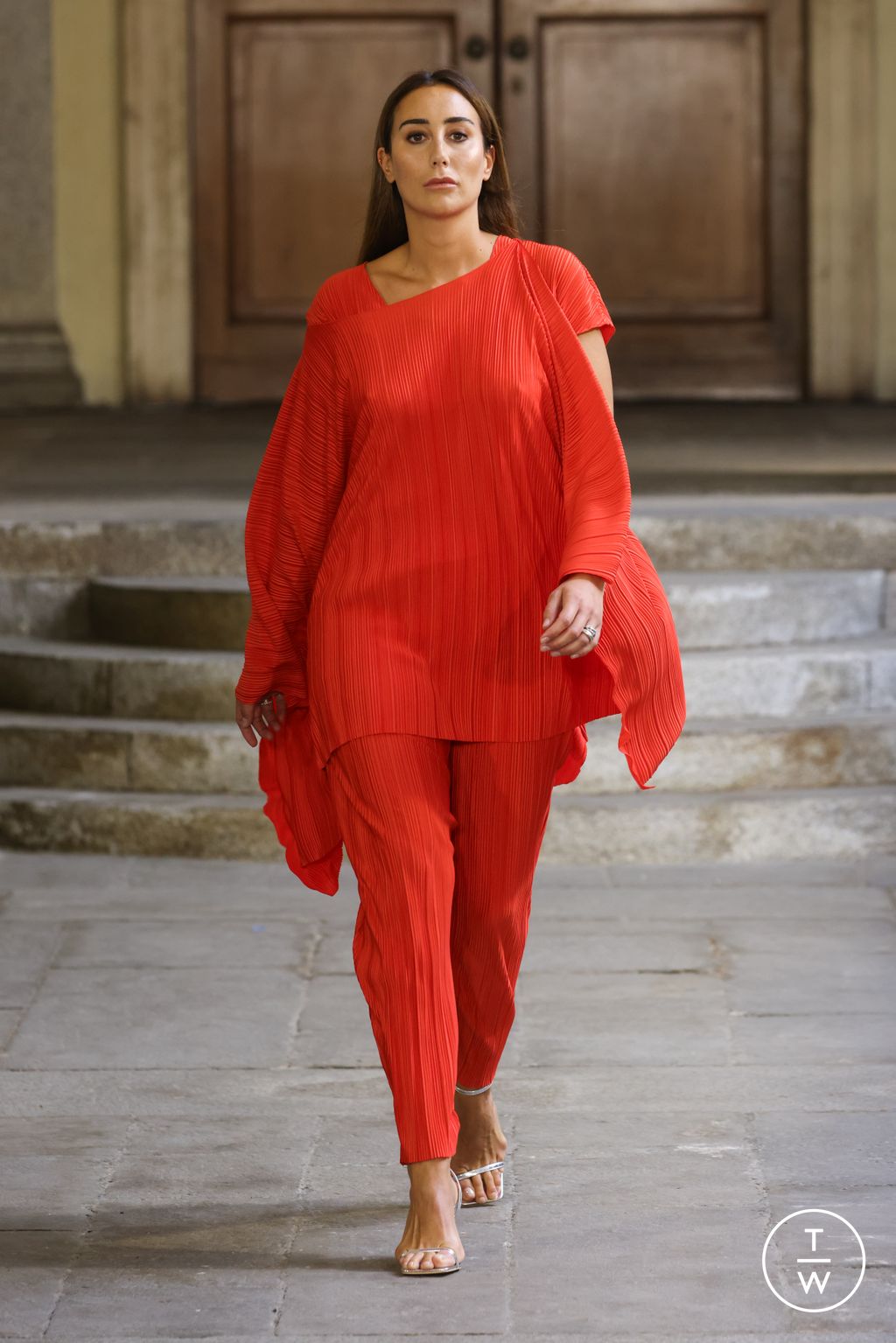 Fashion Week Milan Spring/Summer 2024 look 12 de la collection Martino Midali womenswear