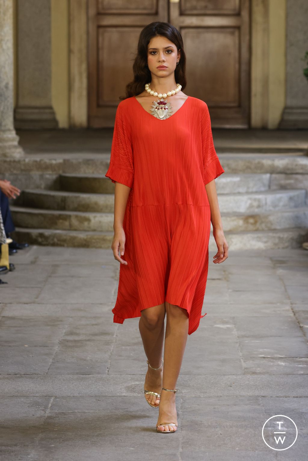 Fashion Week Milan Spring/Summer 2024 look 14 de la collection Martino Midali womenswear