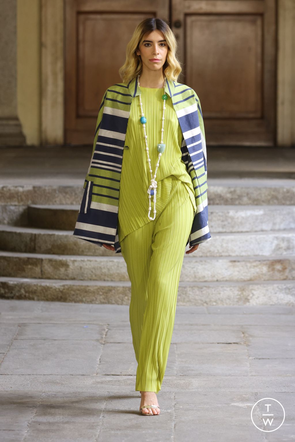 Fashion Week Milan Spring/Summer 2024 look 3 from the Martino Midali collection womenswear