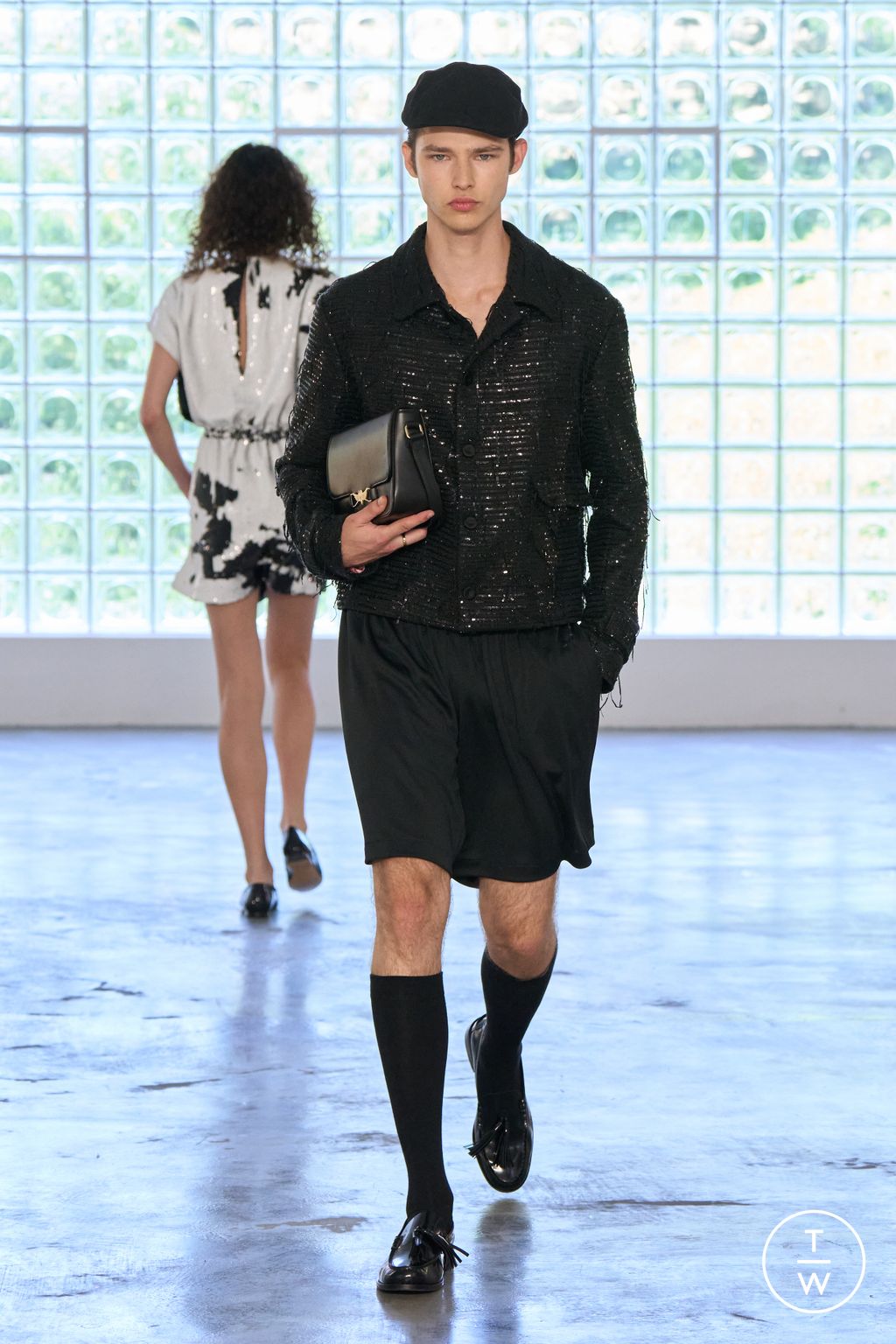 Fashion Week Milan Spring/Summer 2026 look 9 from the Miguel Vieira collection menswear
