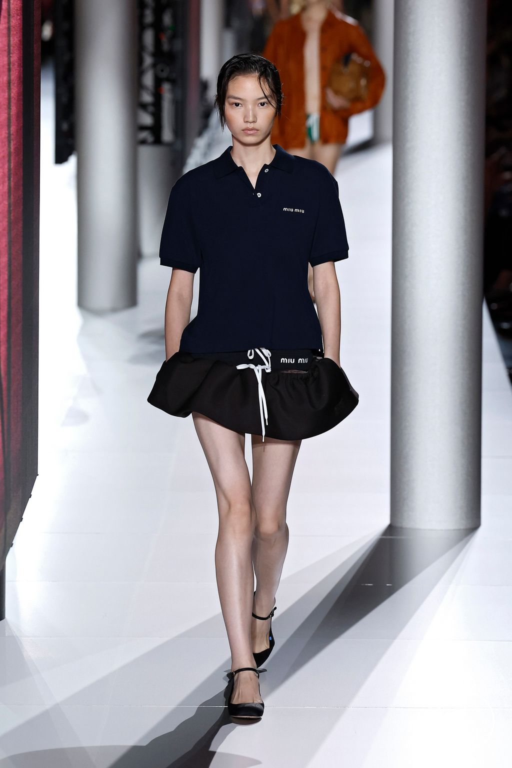 Fashion Week Paris Spring/Summer 2024 look 11 from the Miu Miu collection 女装