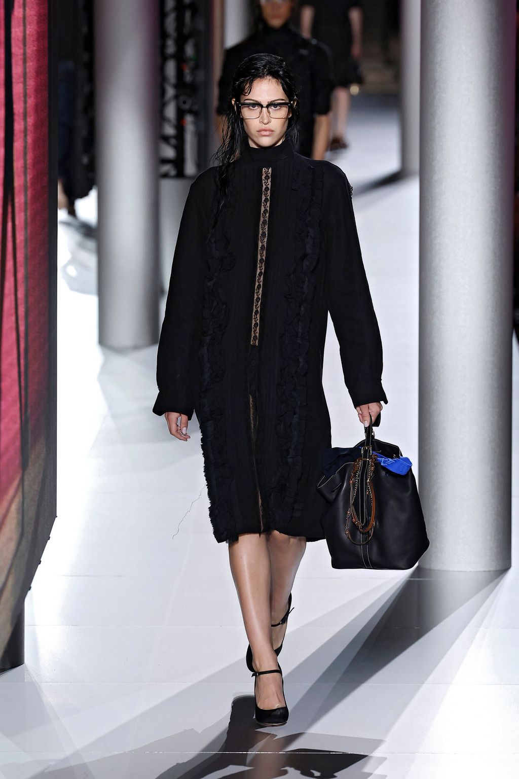 Fashion Week Paris Spring/Summer 2024 look 36 from the Miu Miu collection 女装