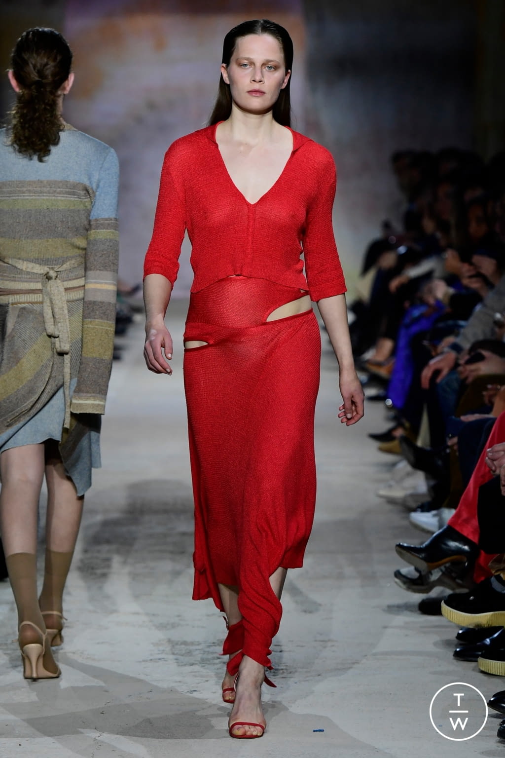 Fashion Week Paris Fall/Winter 2019 look 49 from the Festival de Hyères 2019 collection 女装