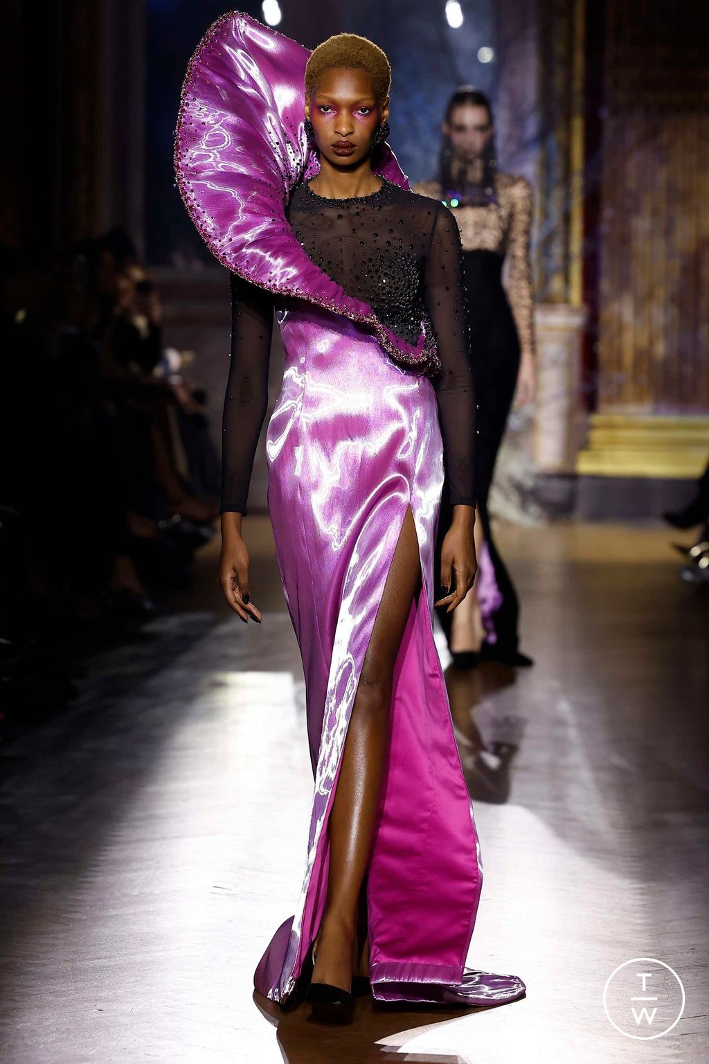 Fashion Week Paris Spring/Summer 2023 look 6 from the Miss Sohee collection couture
