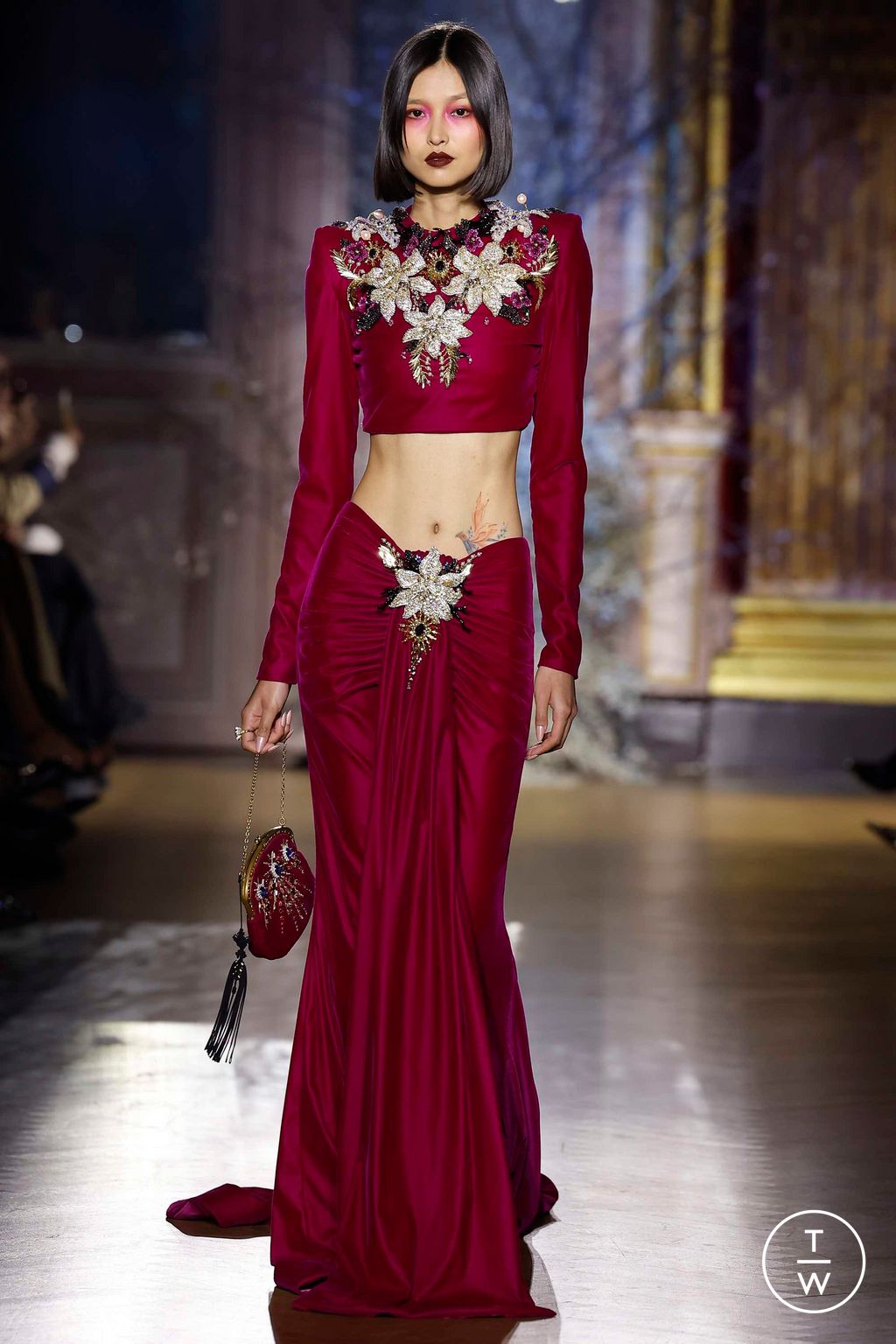 Fashion Week Paris Spring/Summer 2023 look 10 from the Miss Sohee collection couture