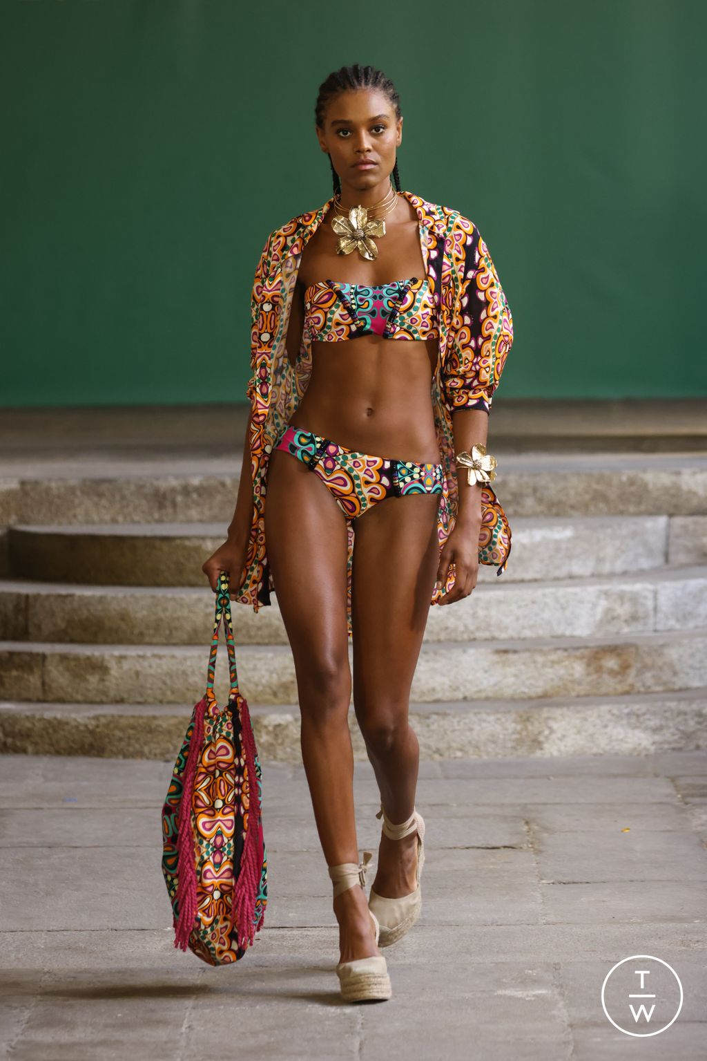 Fashion Week Milan Spring/Summer 2024 look 4 from the Miss Bikini collection womenswear