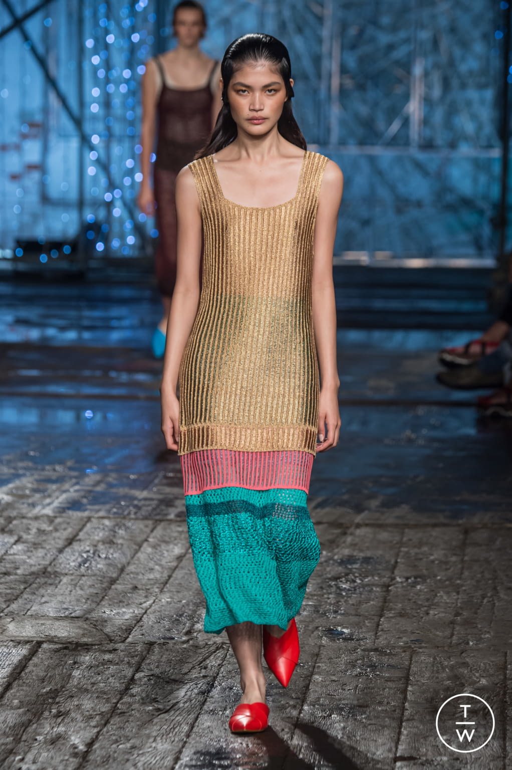 Fashion Week Milan Spring/Summer 2017 look 3 from the Missoni collection 女装