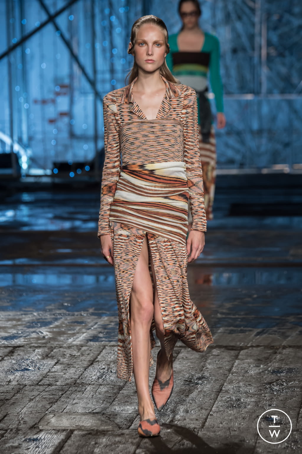 Fashion Week Milan Spring/Summer 2017 look 33 from the Missoni collection womenswear