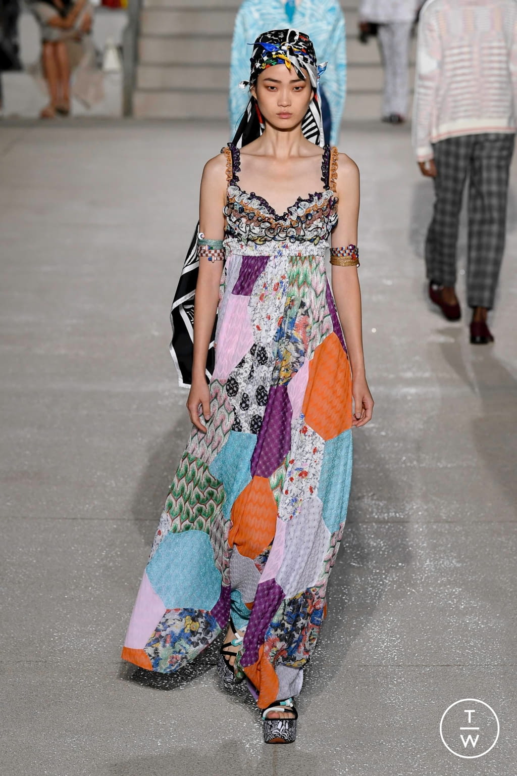 Fashion Week Milan Spring/Summer 2020 look 22 from the Missoni collection womenswear