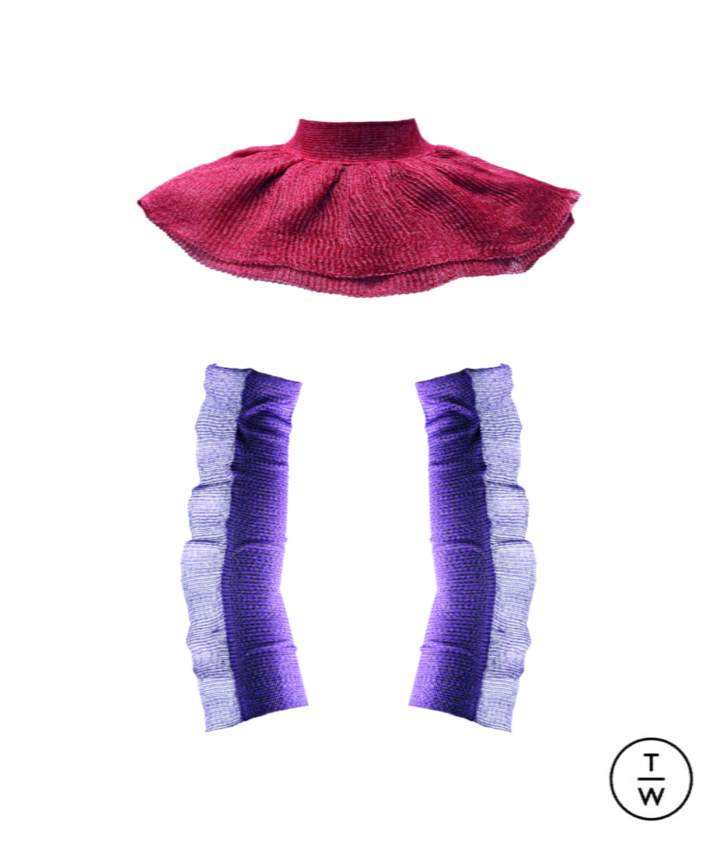 Fashion Week Milan Fall/Winter 2019 look 8 from the Missoni collection womenswear accessories