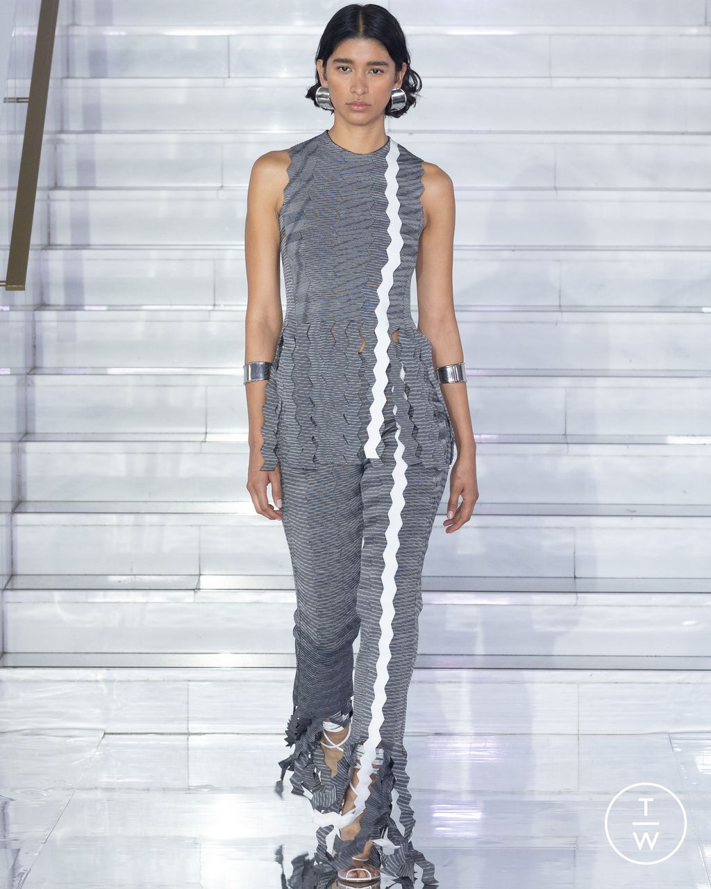 Fashion Week Milan Spring/Summer 2023 look 6 from the Missoni collection womenswear