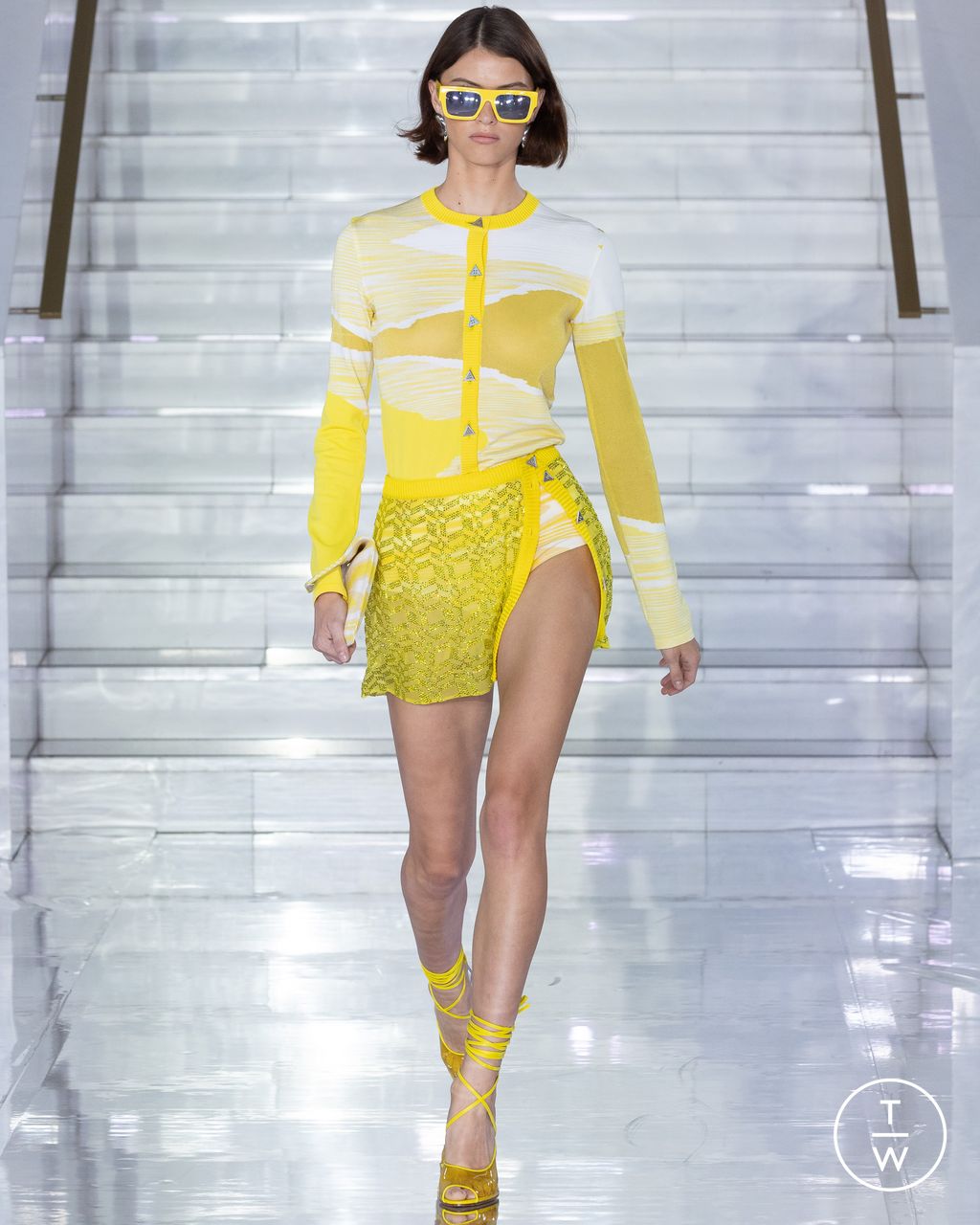 Fashion Week Milan Spring/Summer 2023 look 12 from the Missoni collection womenswear