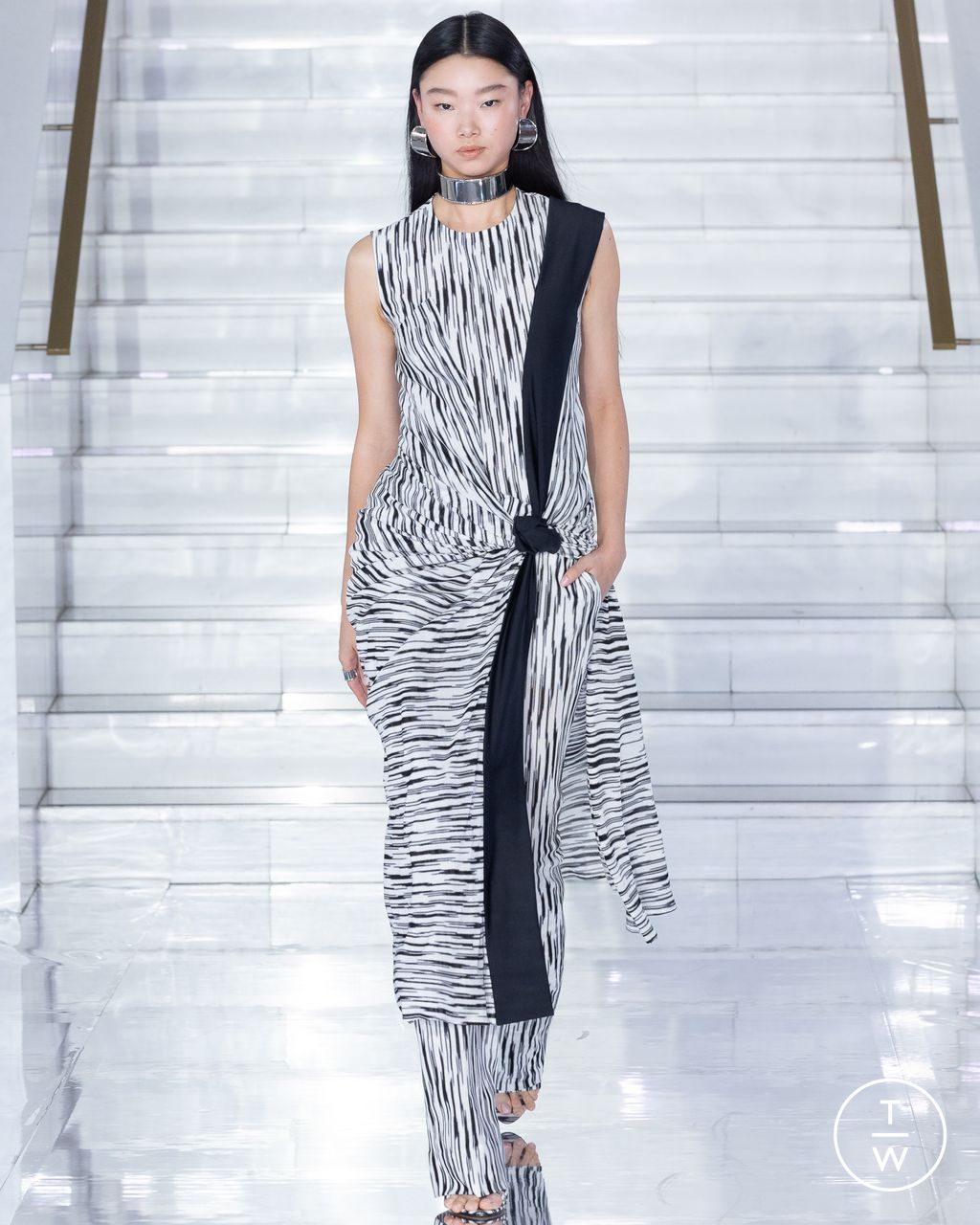 Fashion Week Milan Spring/Summer 2023 look 23 from the Missoni collection womenswear