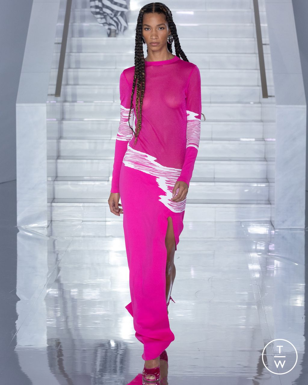 Fashion Week Milan Spring/Summer 2023 look 40 from the Missoni collection 女装