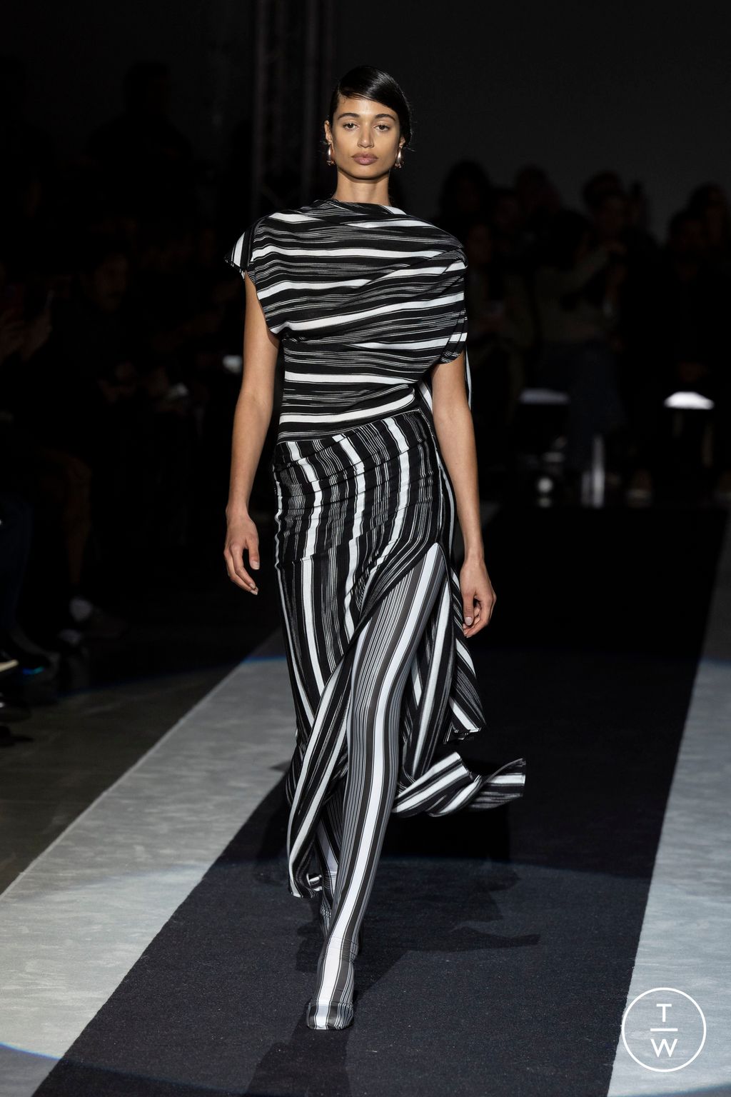 Fashion Week Milan Fall/Winter 2024 look 4 de la collection Missoni womenswear