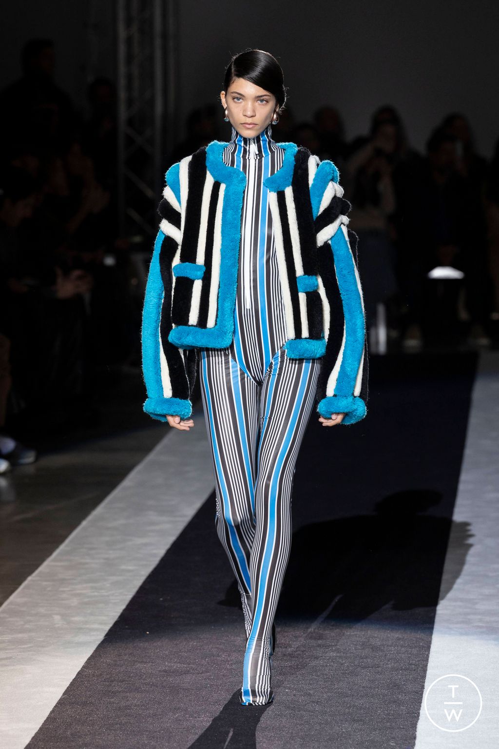 Fashion Week Milan Fall/Winter 2024 look 7 from the Missoni collection womenswear