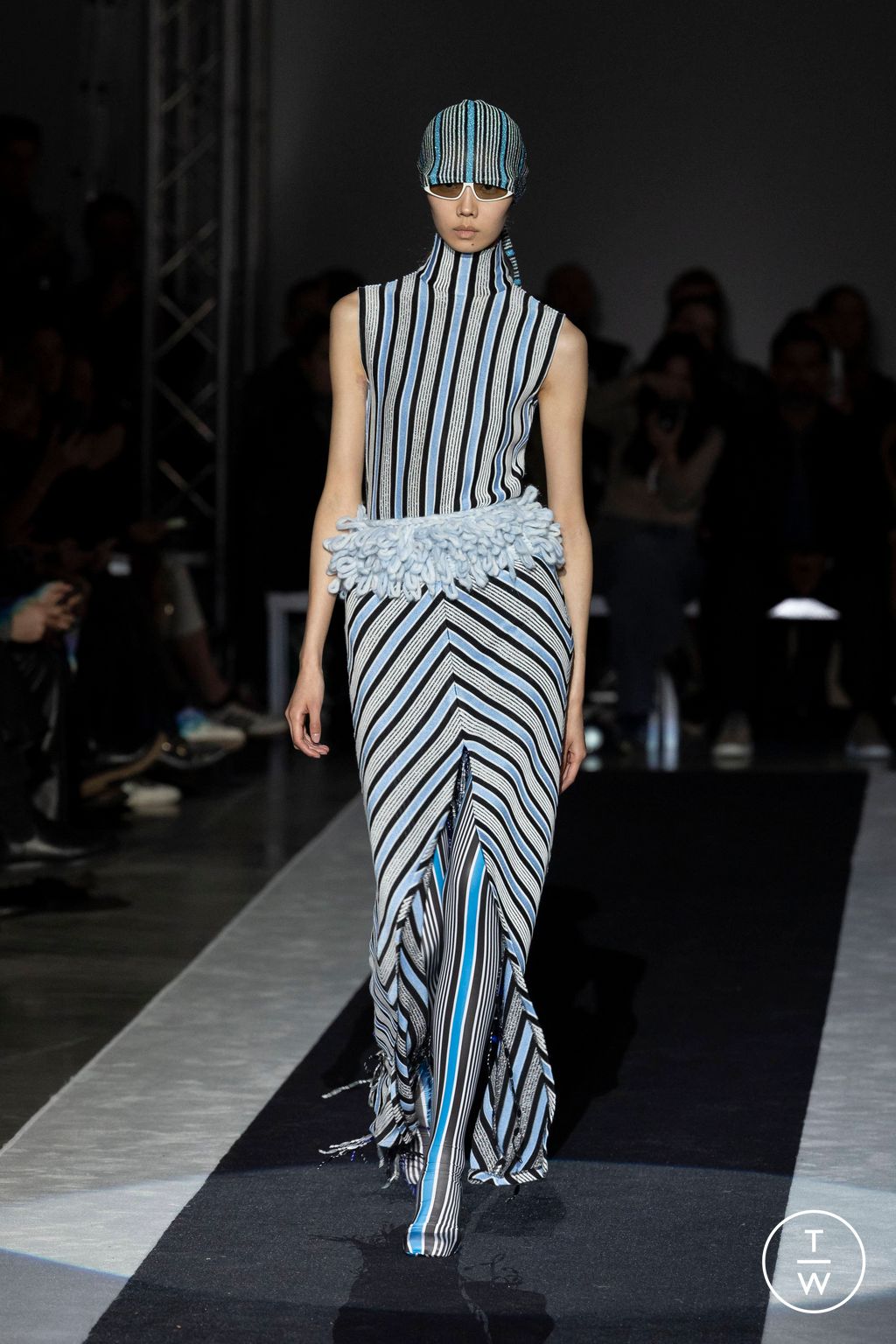 Fashion Week Milan Fall/Winter 2024 look 8 from the Missoni collection 女装