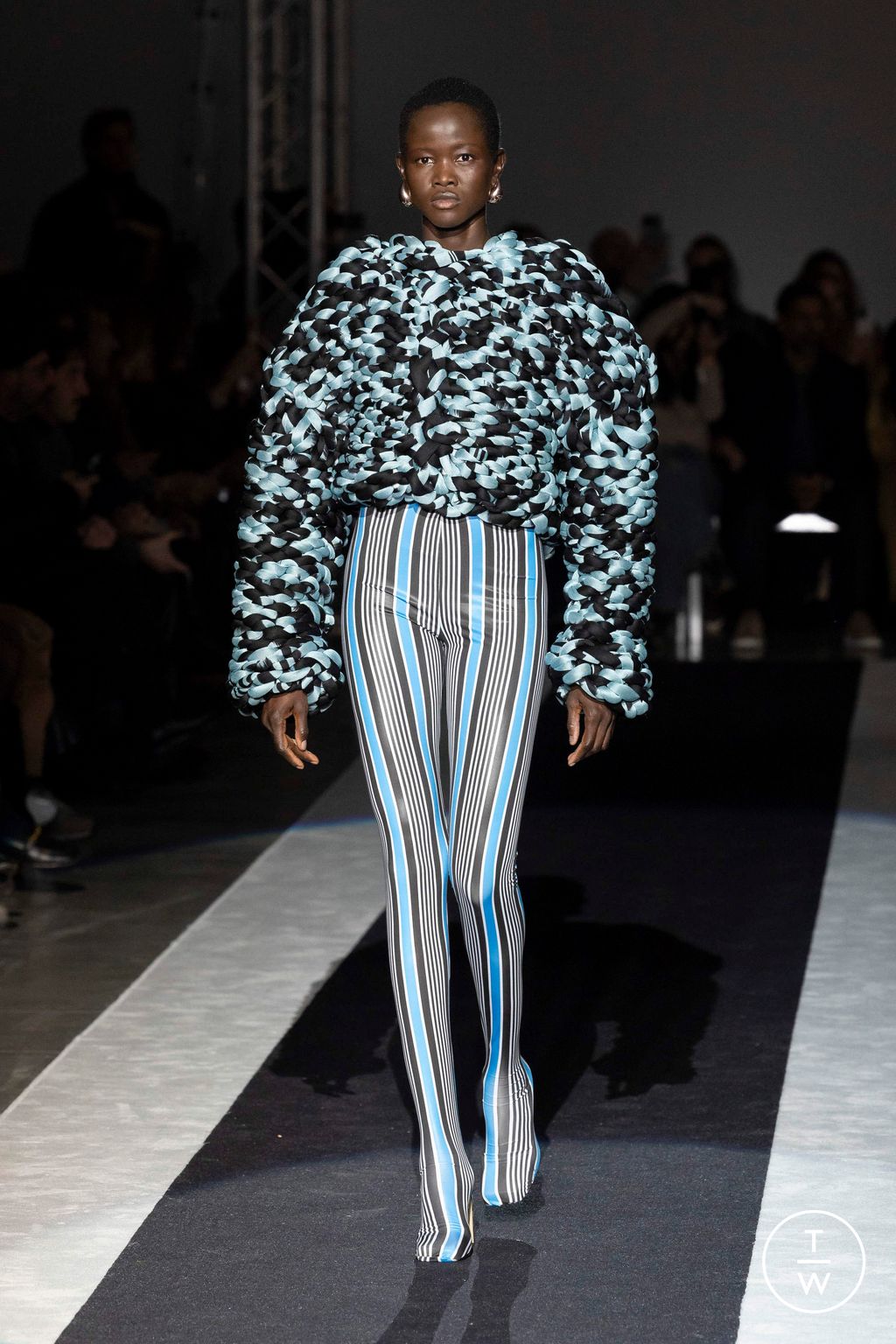Fashion Week Milan Fall/Winter 2024 look 10 from the Missoni collection 女装