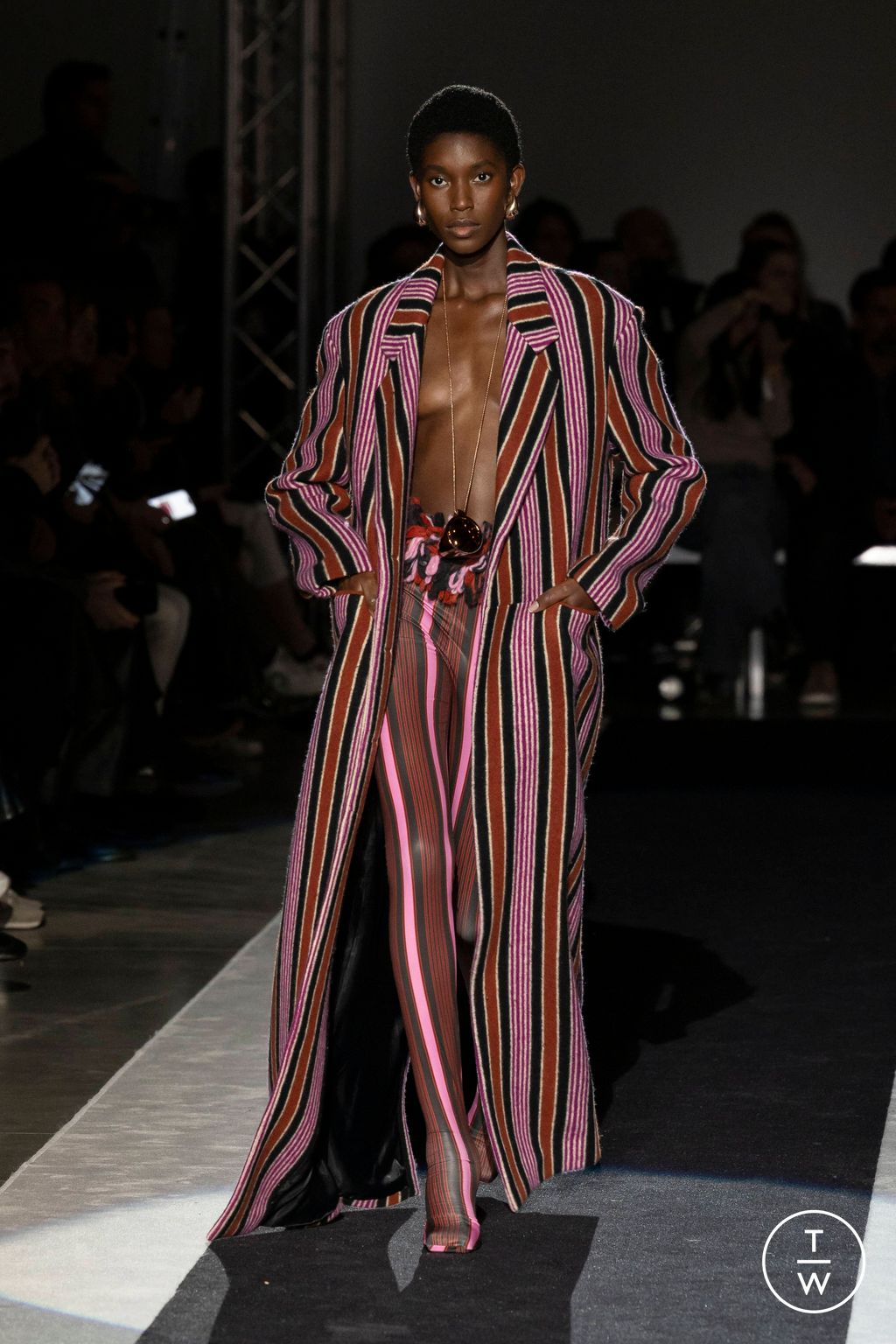 Fashion Week Milan Fall/Winter 2024 look 22 from the Missoni collection 女装