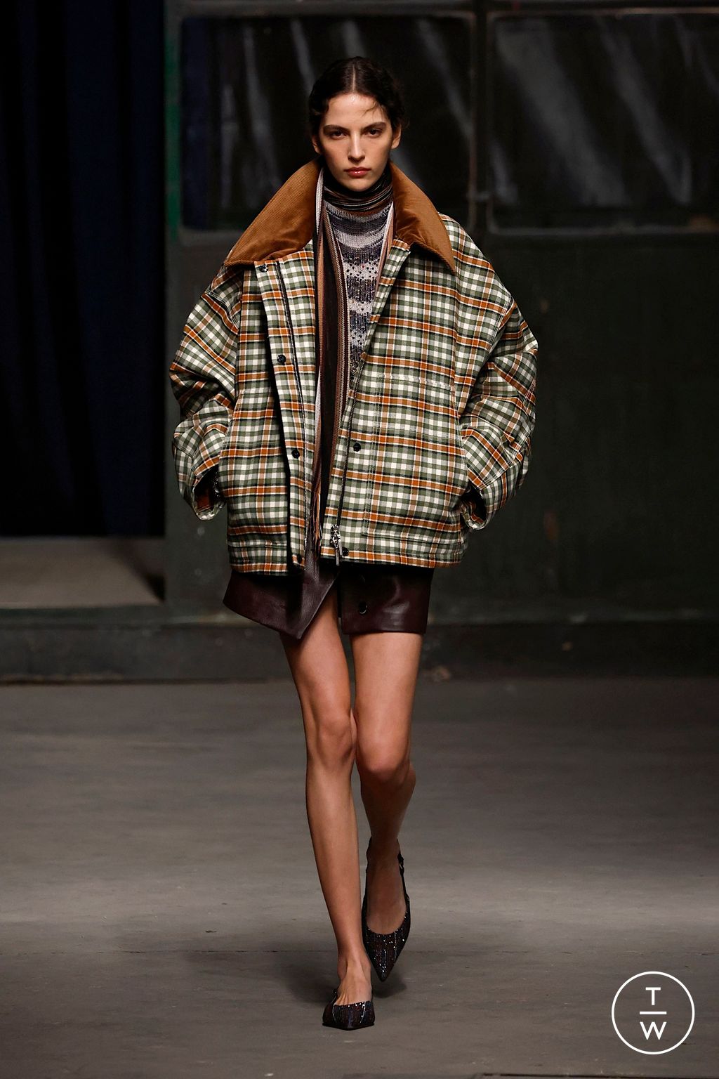 Fashion Week Milan Fall/Winter 2025 look 9 from the Missoni collection 女装