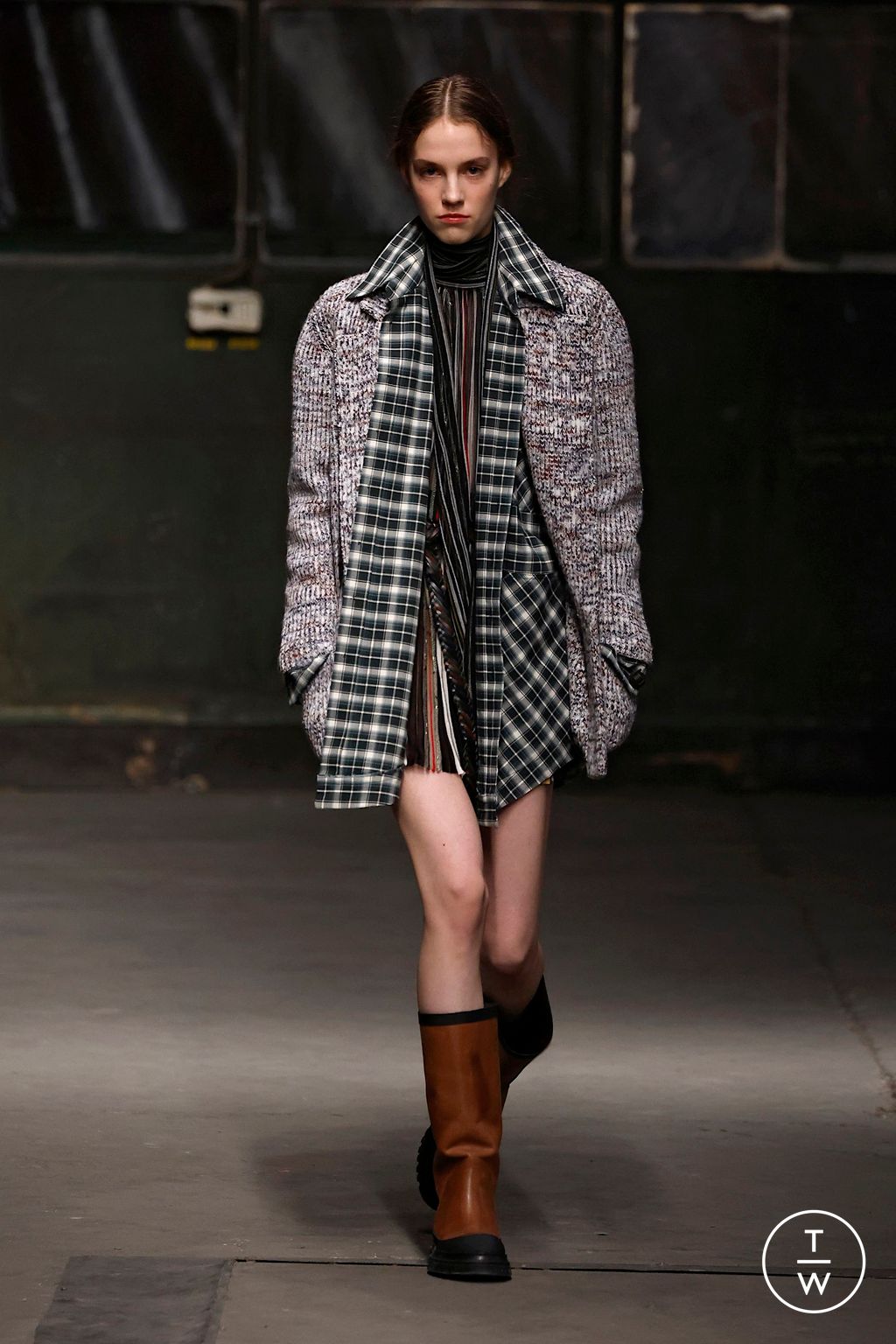 Fashion Week Milan Fall/Winter 2025 look 10 de la collection Missoni womenswear