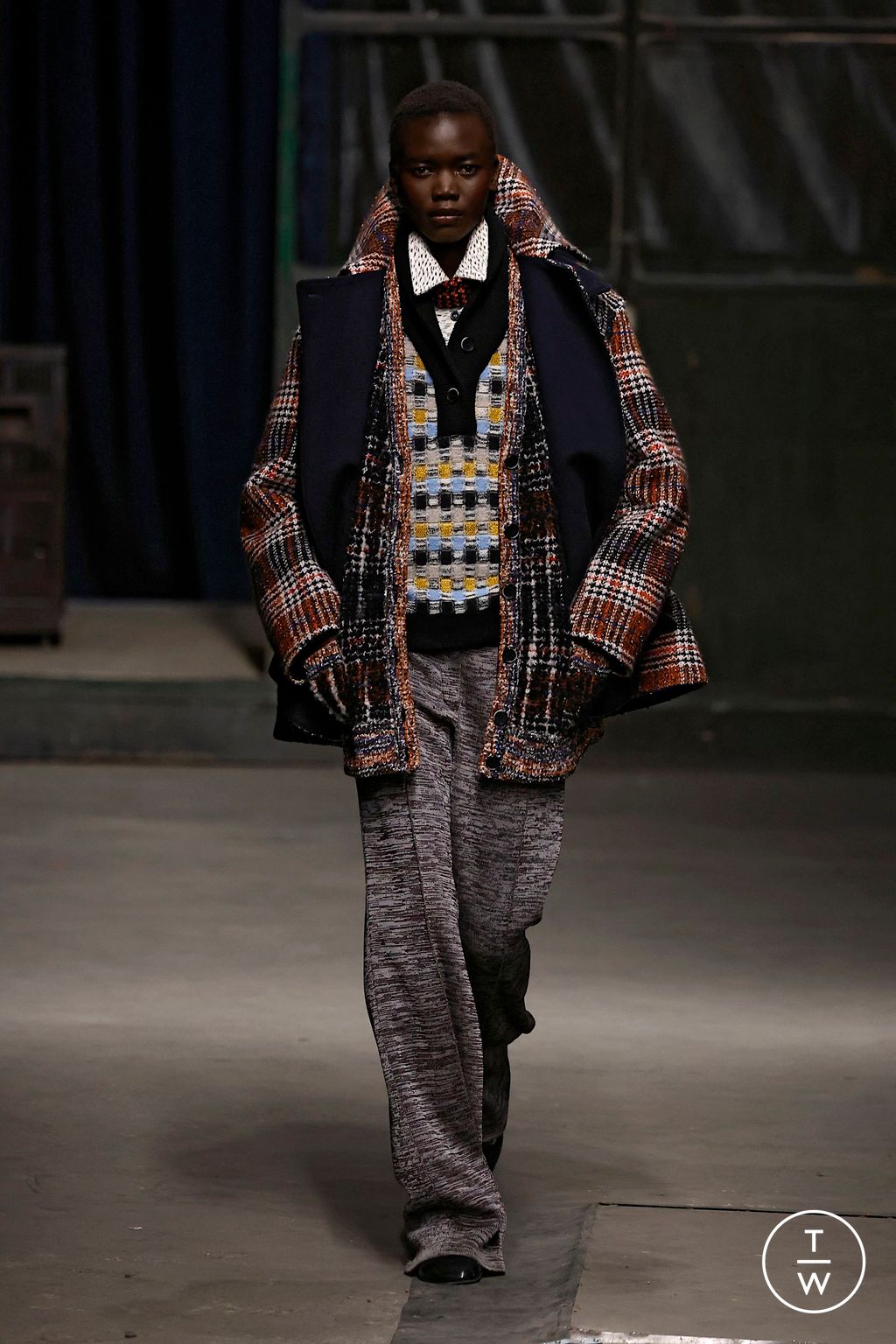Fashion Week Milan Fall/Winter 2025 look 15 from the Missoni collection womenswear