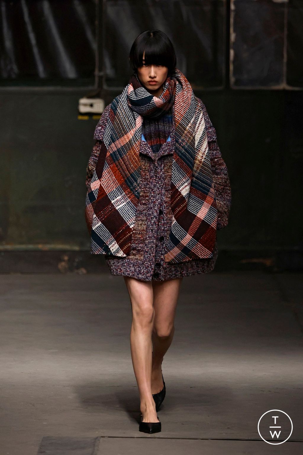 Fashion Week Milan Fall/Winter 2025 look 20 from the Missoni collection 女装