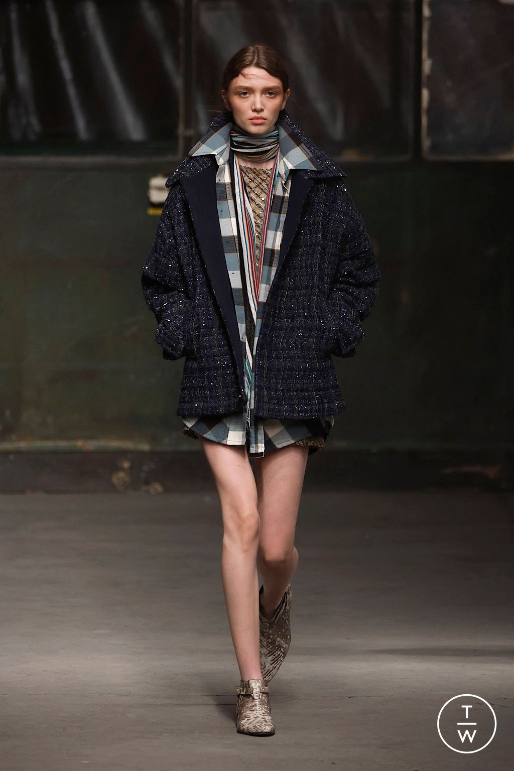 Fashion Week Milan Fall/Winter 2025 look 31 from the Missoni collection womenswear