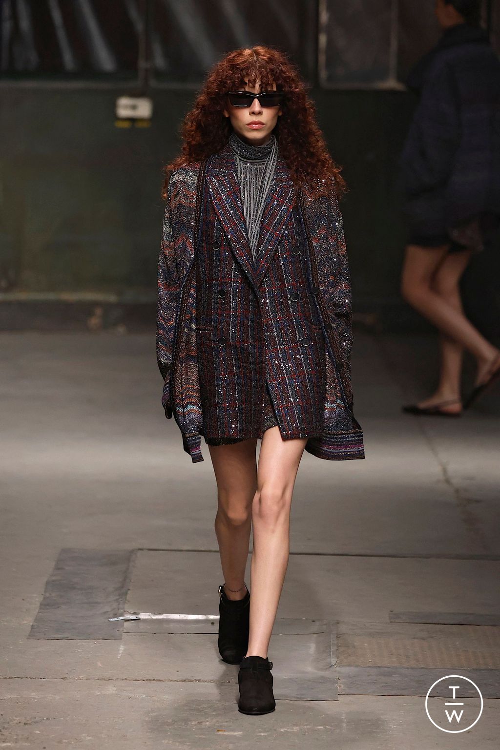 Fashion Week Milan Fall/Winter 2025 look 34 from the Missoni collection womenswear