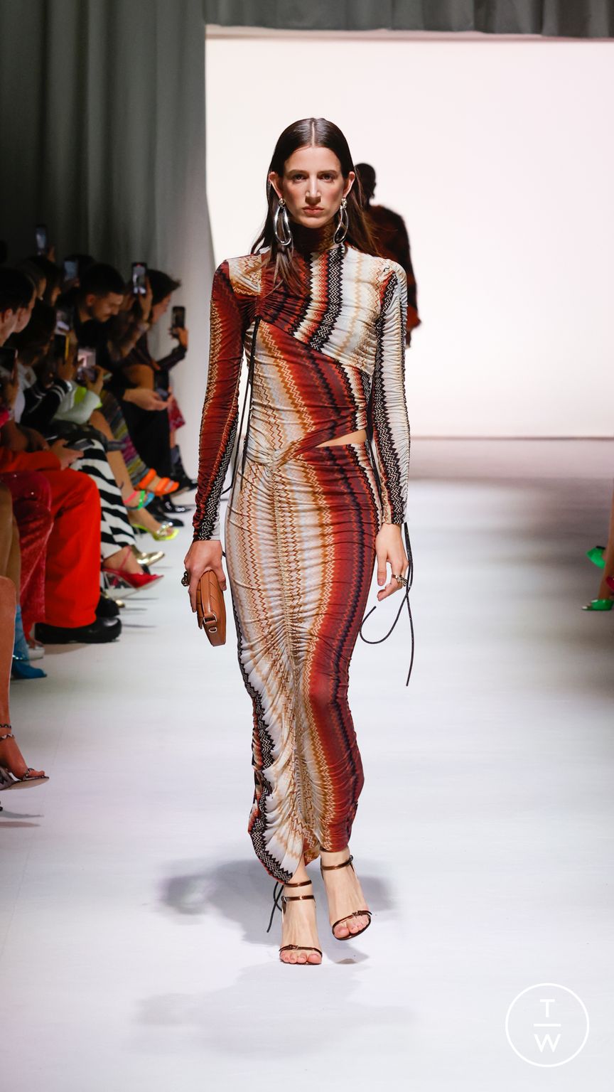 Fashion Week Milan Fall/Winter 2023 look 2 from the Missoni collection womenswear