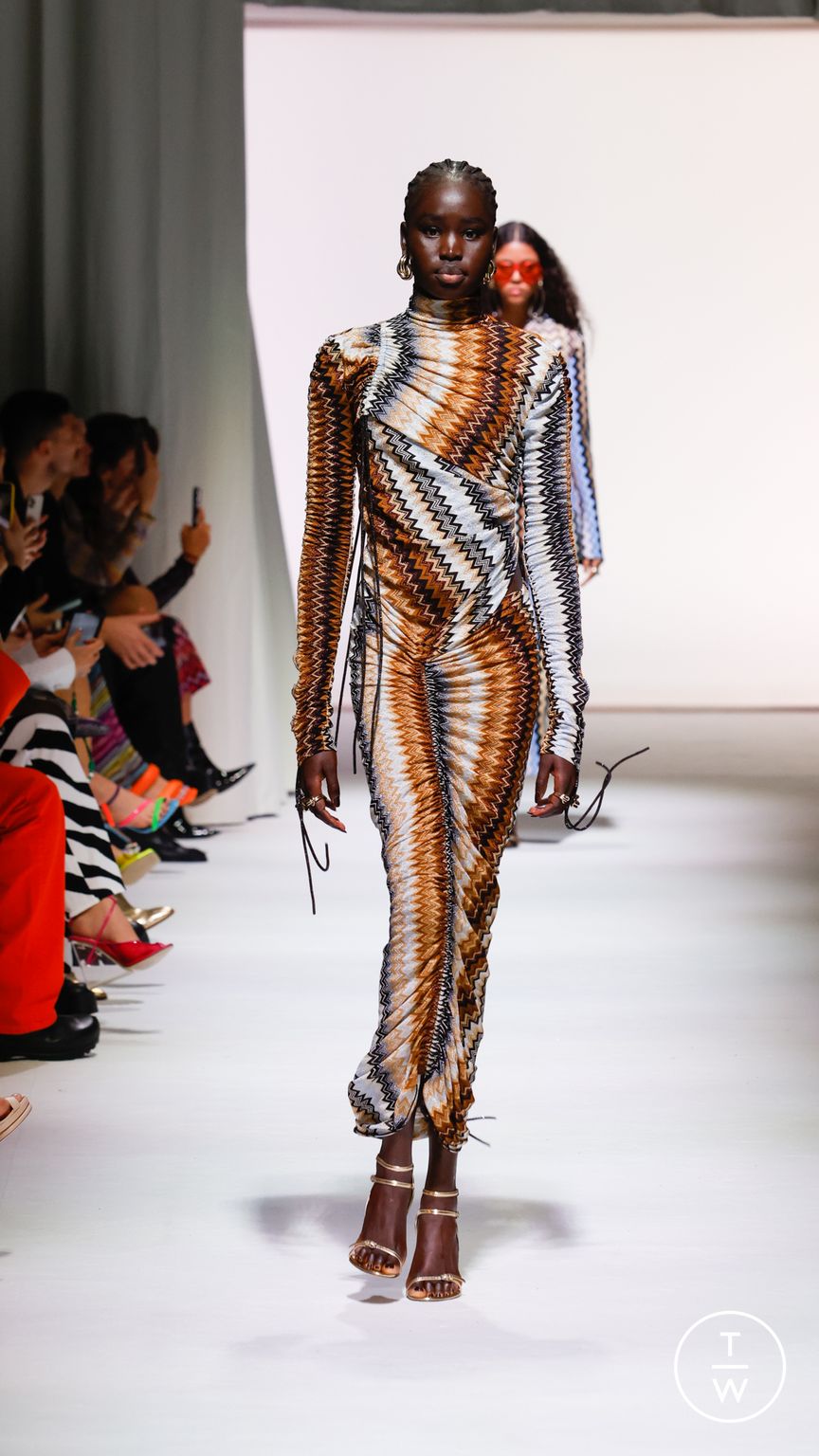 Fashion Week Milan Fall/Winter 2023 look 5 from the Missoni collection womenswear