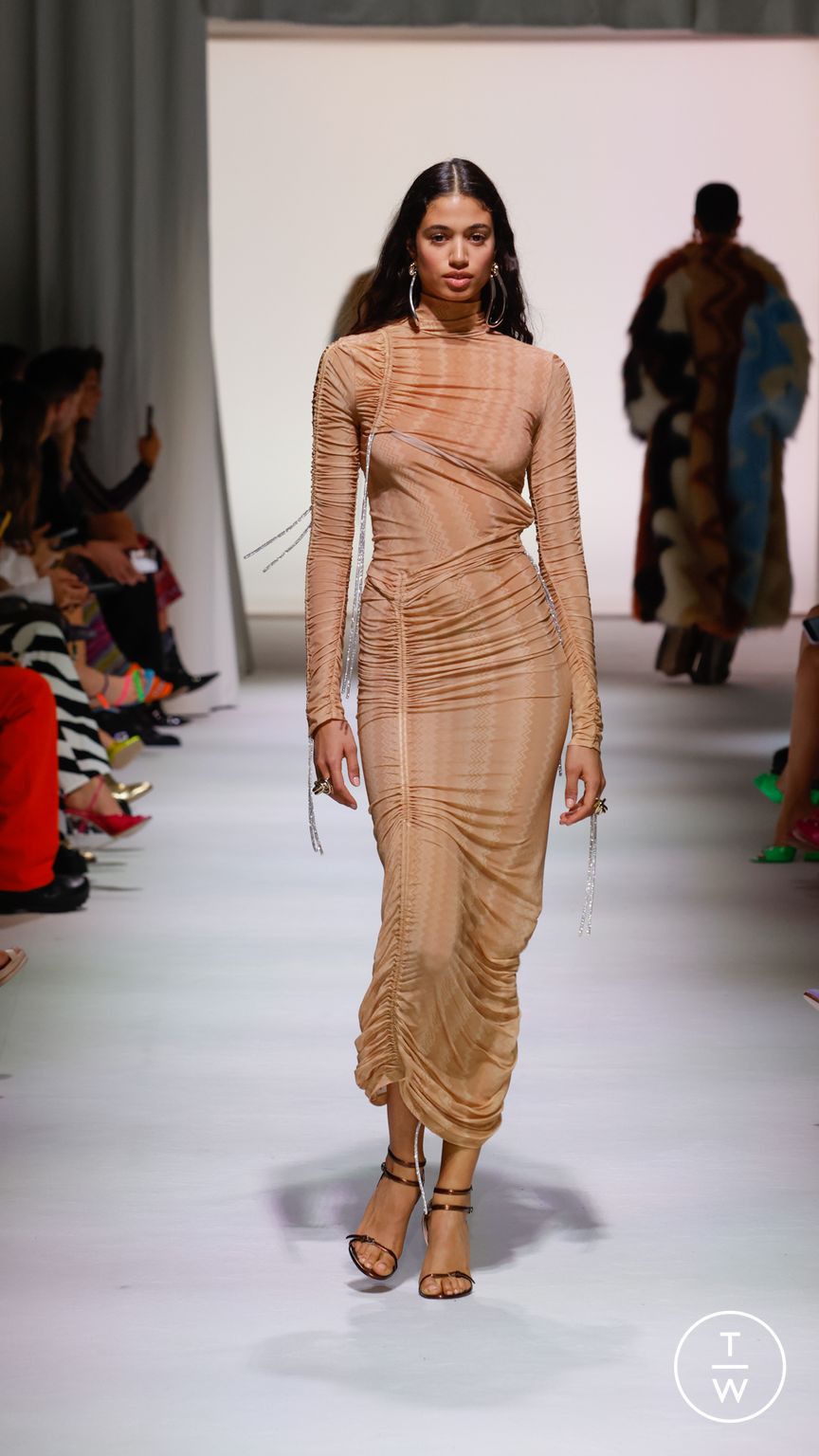Fashion Week Milan Fall/Winter 2023 look 7 de la collection Missoni womenswear