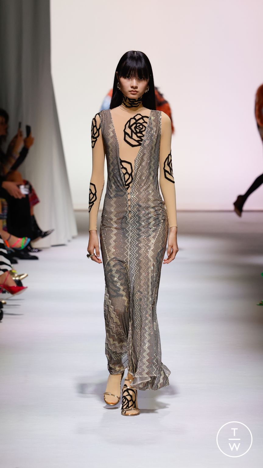Fashion Week Milan Fall/Winter 2023 look 9 de la collection Missoni womenswear