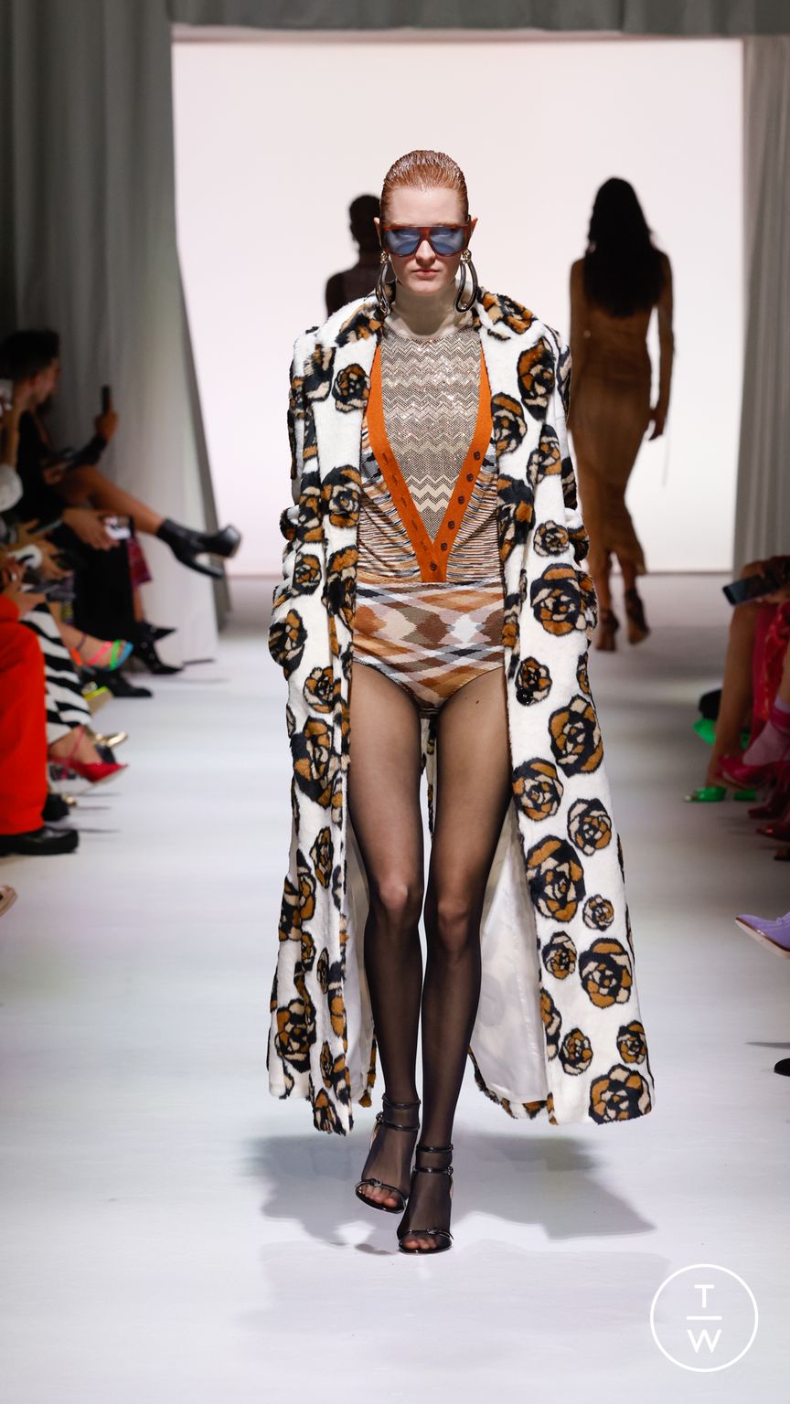 Fashion Week Milan Fall/Winter 2023 look 13 de la collection Missoni womenswear